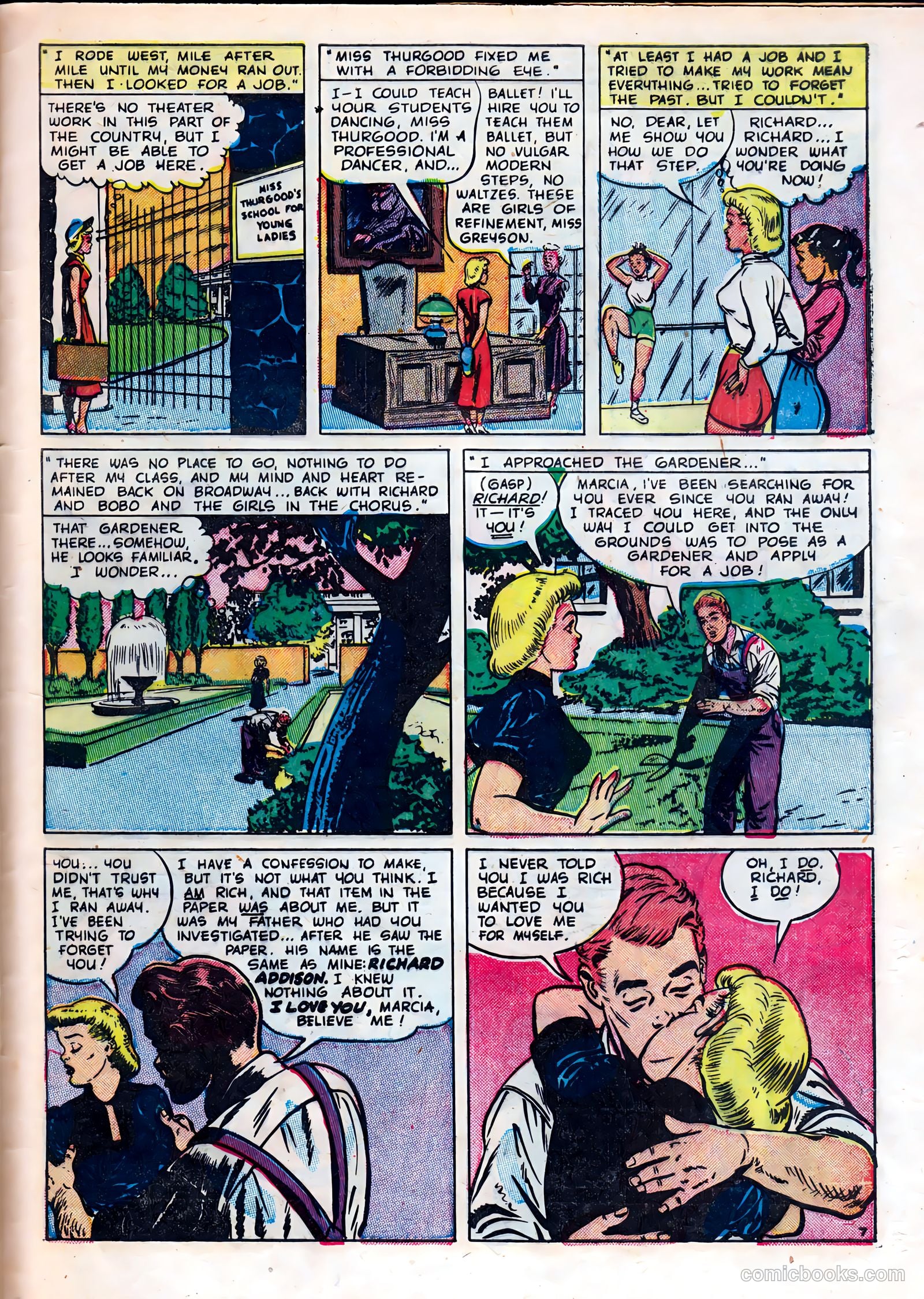 Cinderella Love #6 (1952) — page 29 of 36