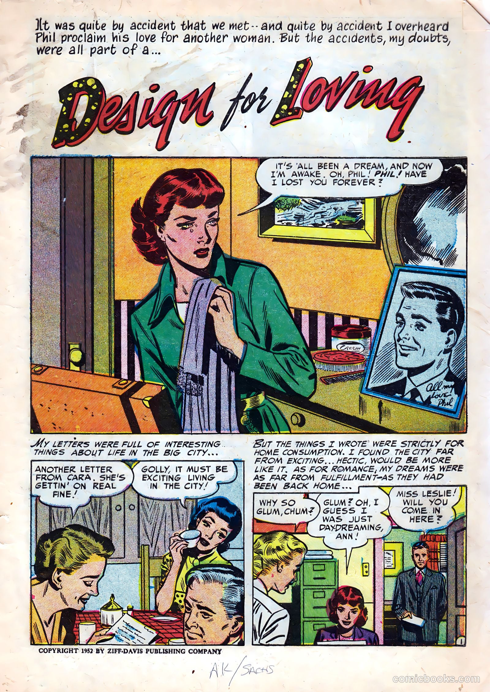 Cinderella Love #7 (1952) — page 3 of 36