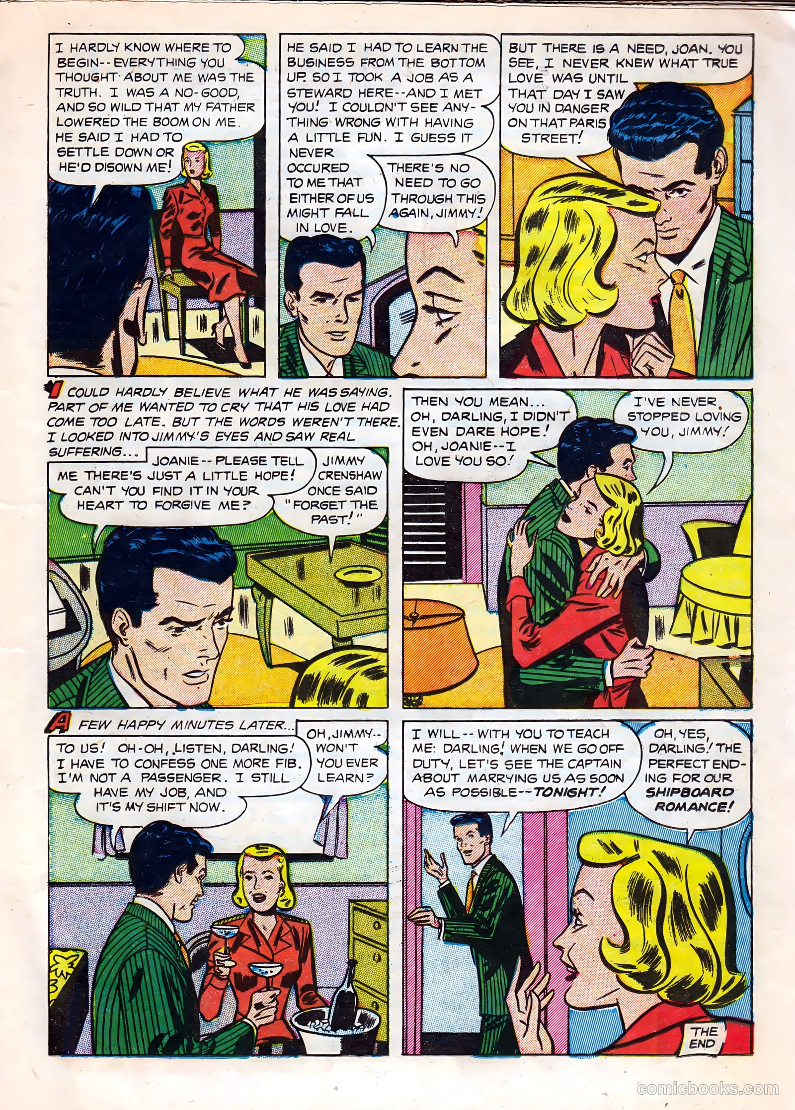 Cinderella Love #7 (1952) — page 15 of 36