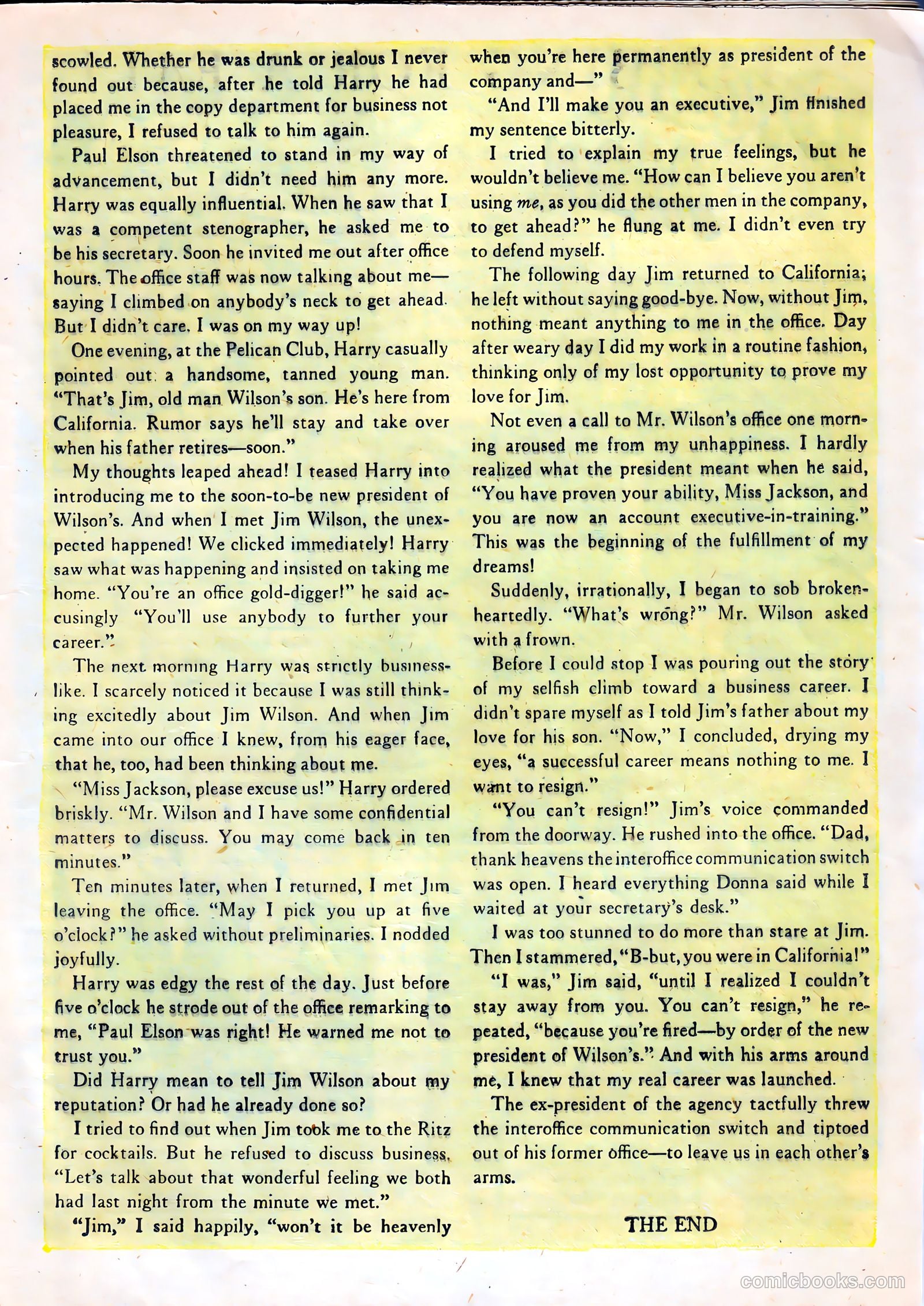 Cinderella Love #7 (1952) — page 17 of 36