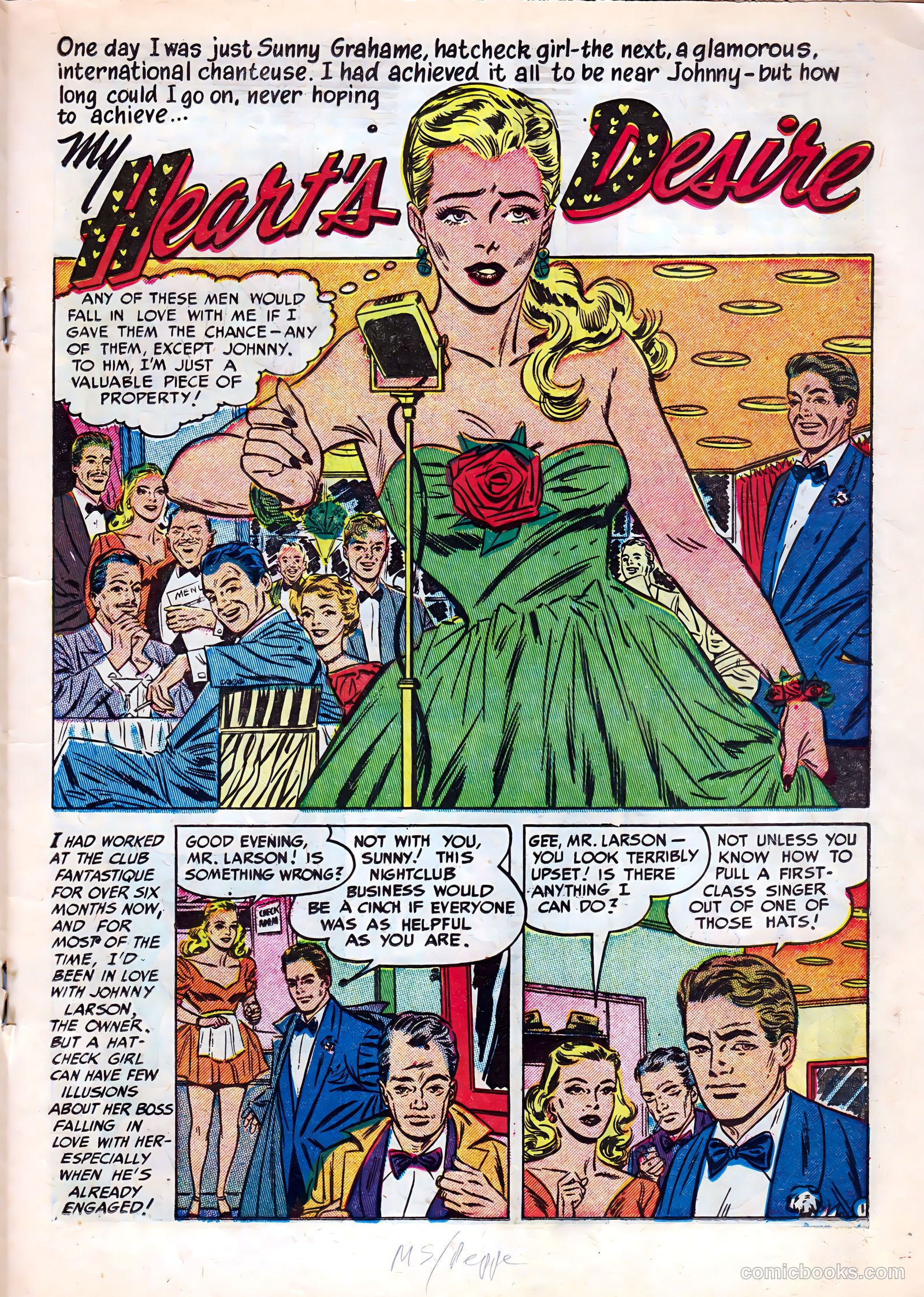 Cinderella Love #7 (1952) — page 19 of 36