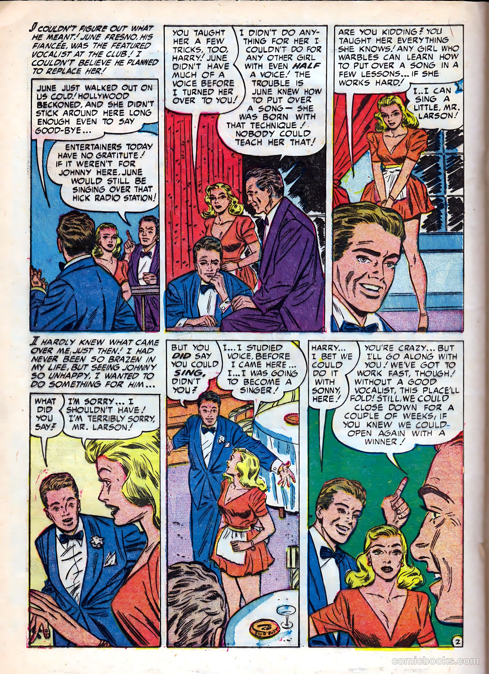 Cinderella Love #7 (1952) — page 20 of 36