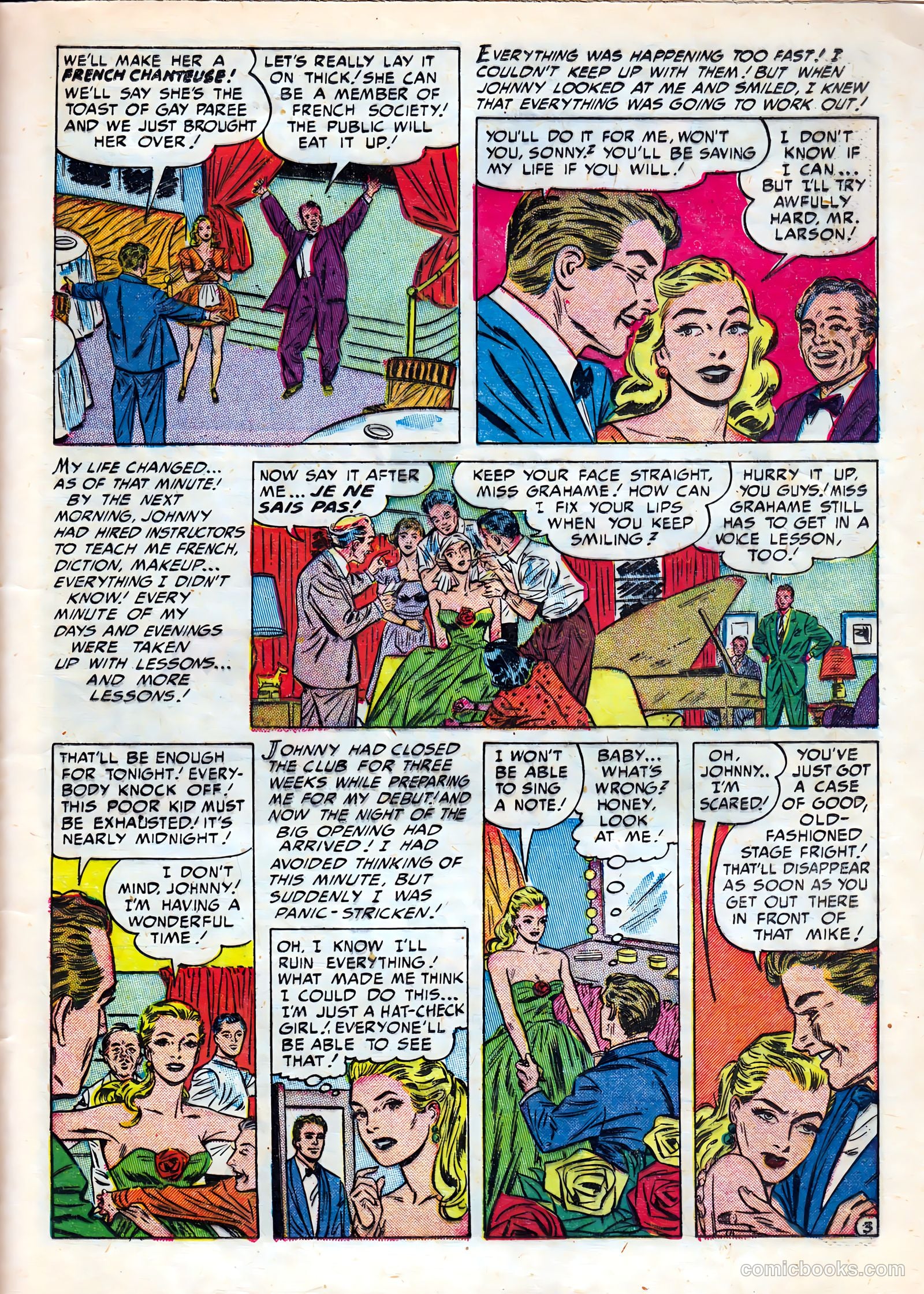 Cinderella Love #7 (1952) — page 21 of 36