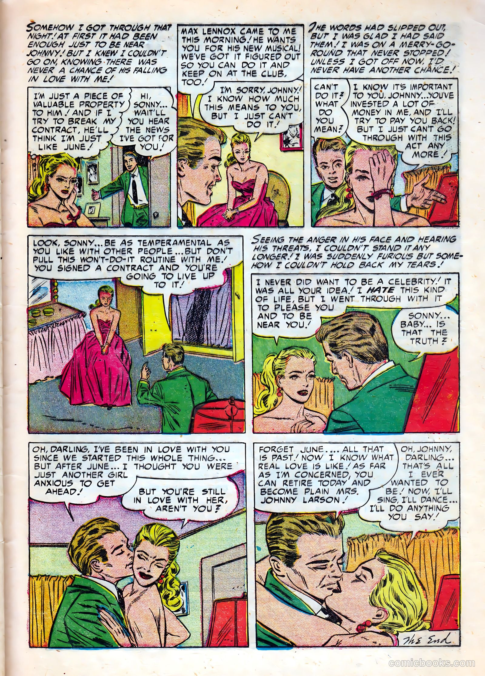Cinderella Love #7 (1952) — page 25 of 36