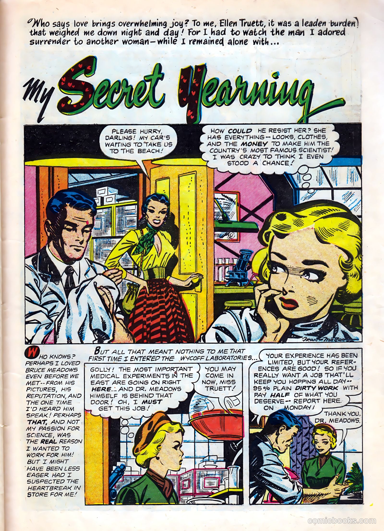 Cinderella Love #7 (1952) — page 27 of 36