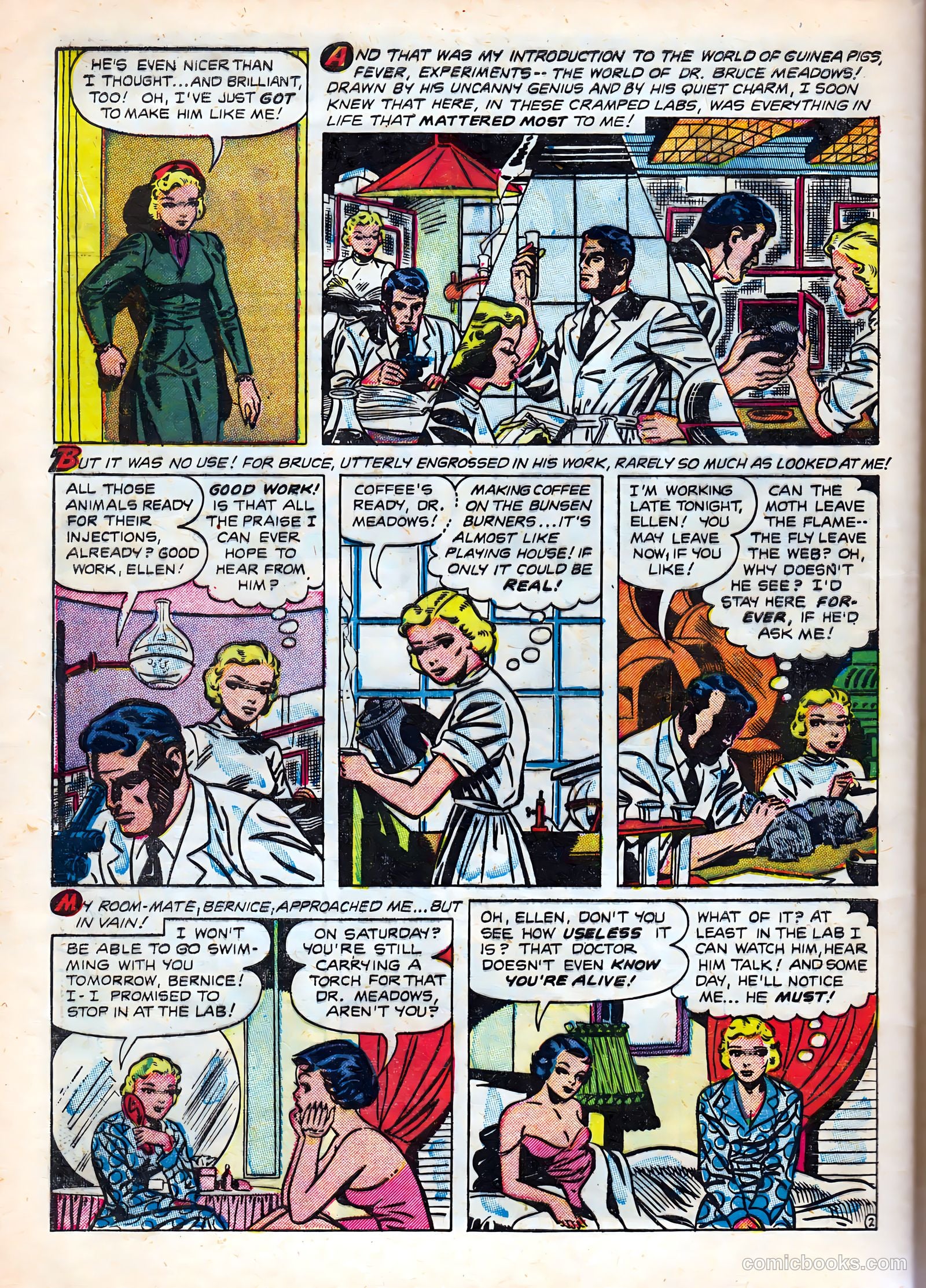 Cinderella Love #7 (1952) — page 28 of 36