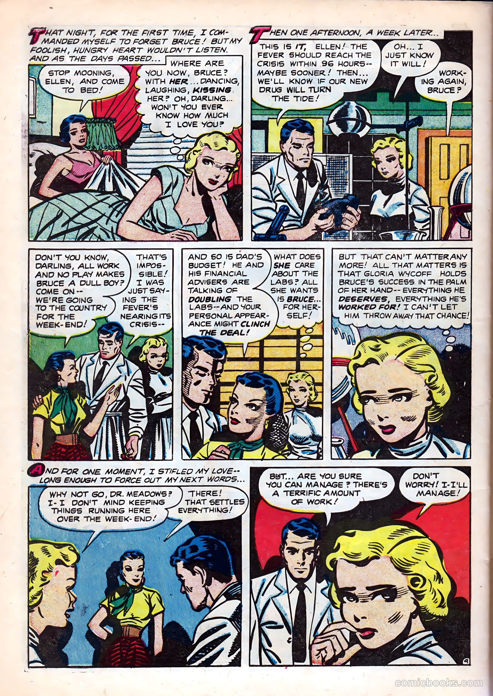 Cinderella Love #7 (1952) — page 30 of 36