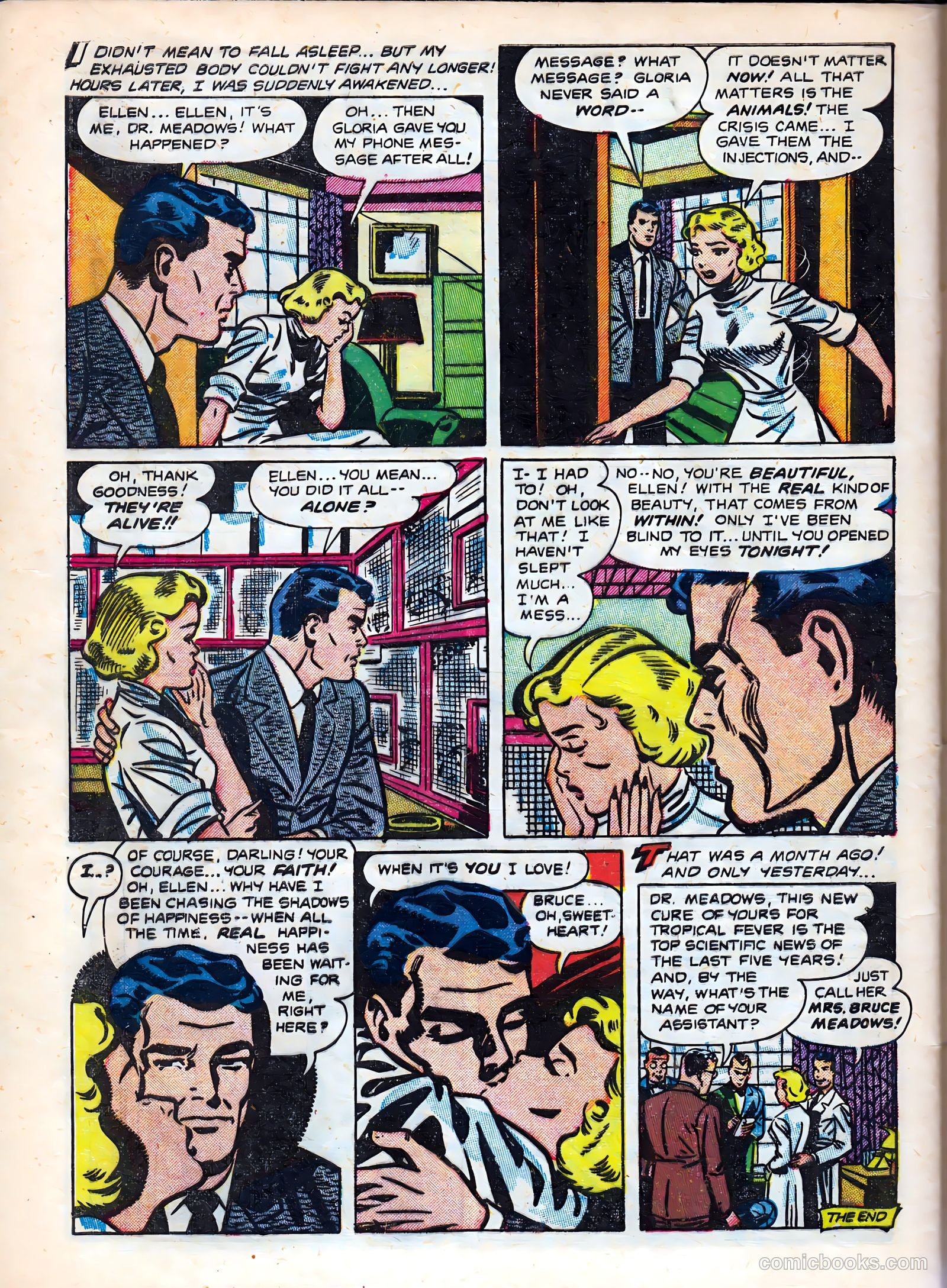 Cinderella Love #7 (1952) — page 32 of 36