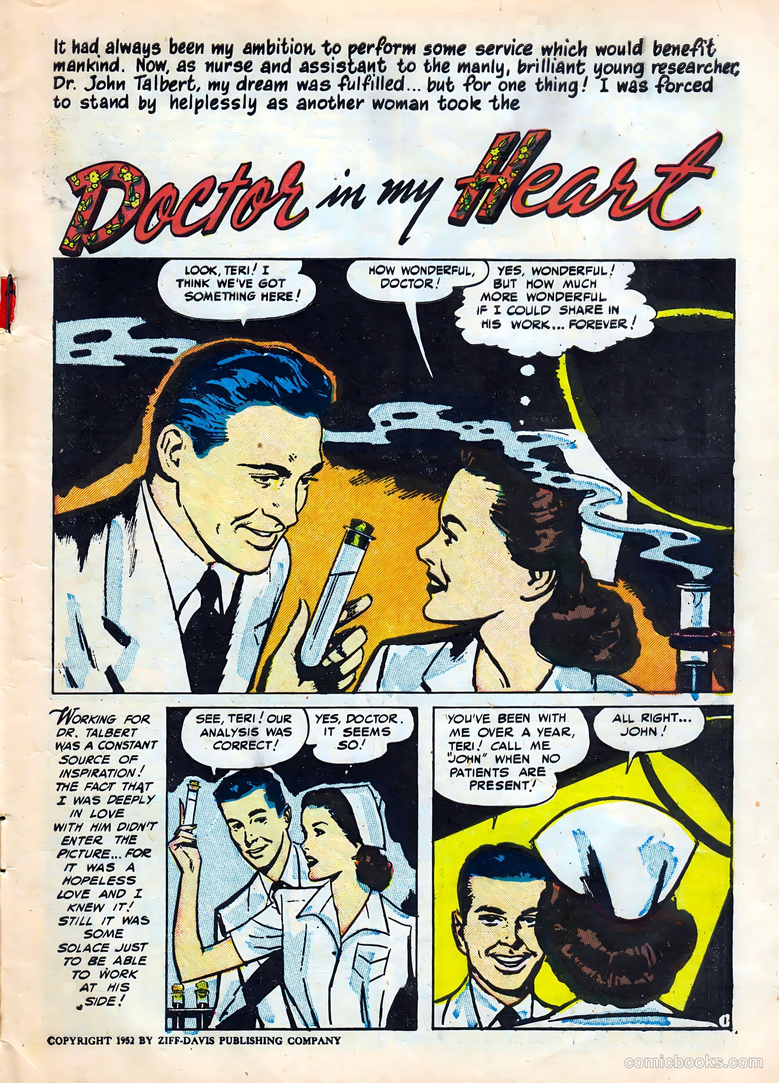 Cinderella Love #8 (1952) — page 3 of 36