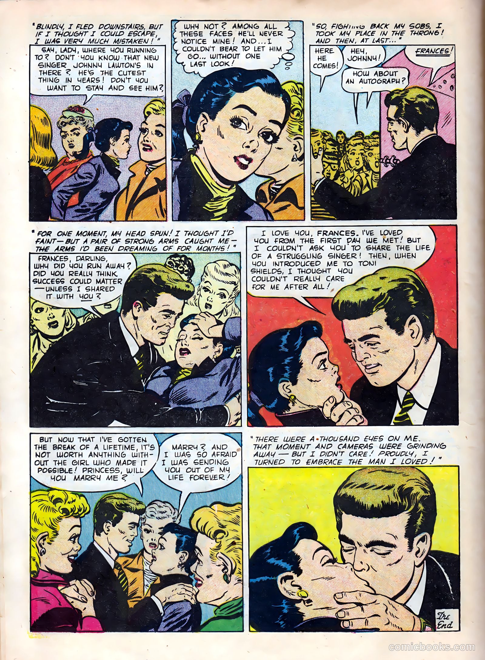 Cinderella Love #8 (1952) — page 24 of 36