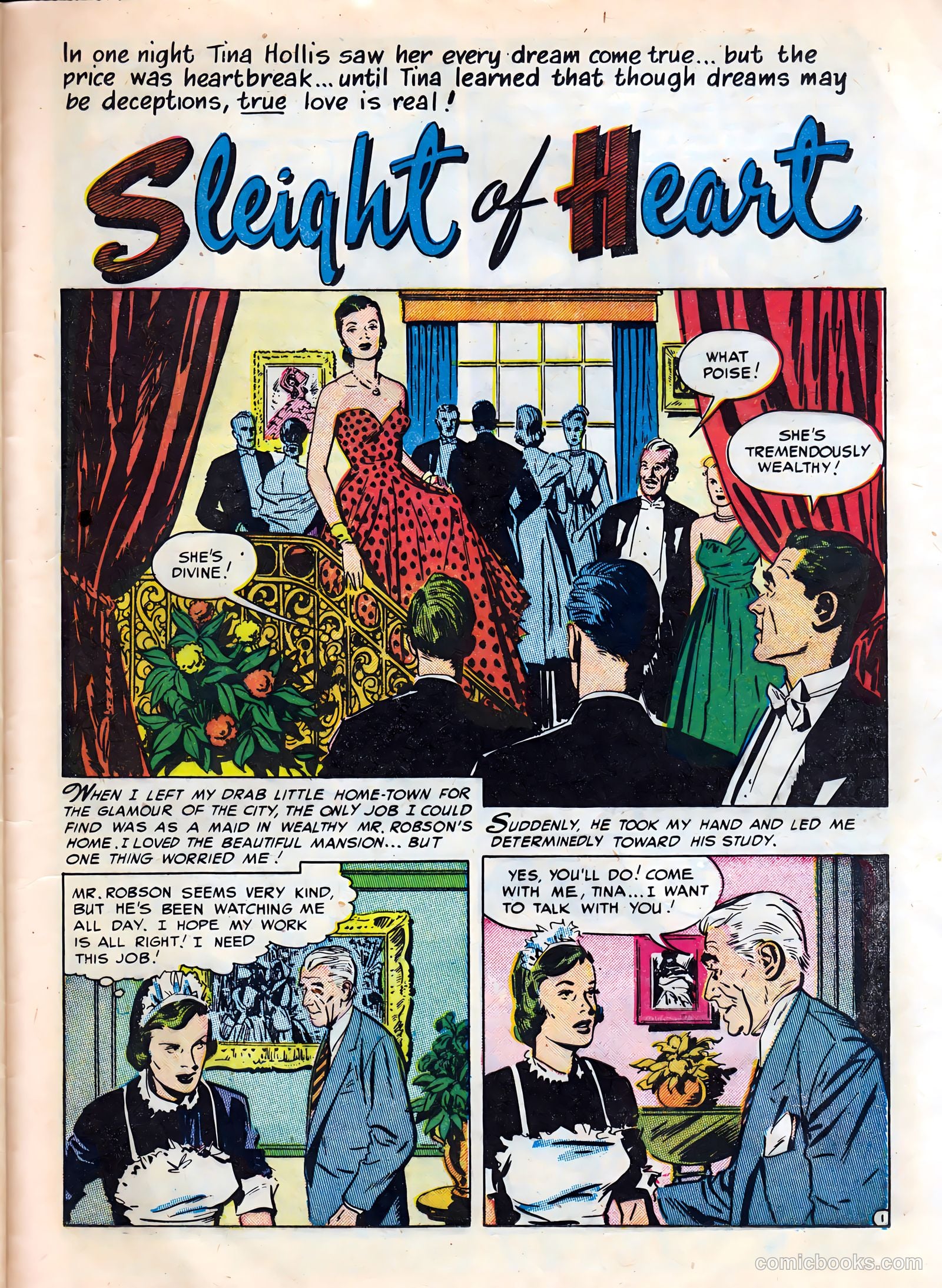 Cinderella Love #8 (1952) — page 25 of 36