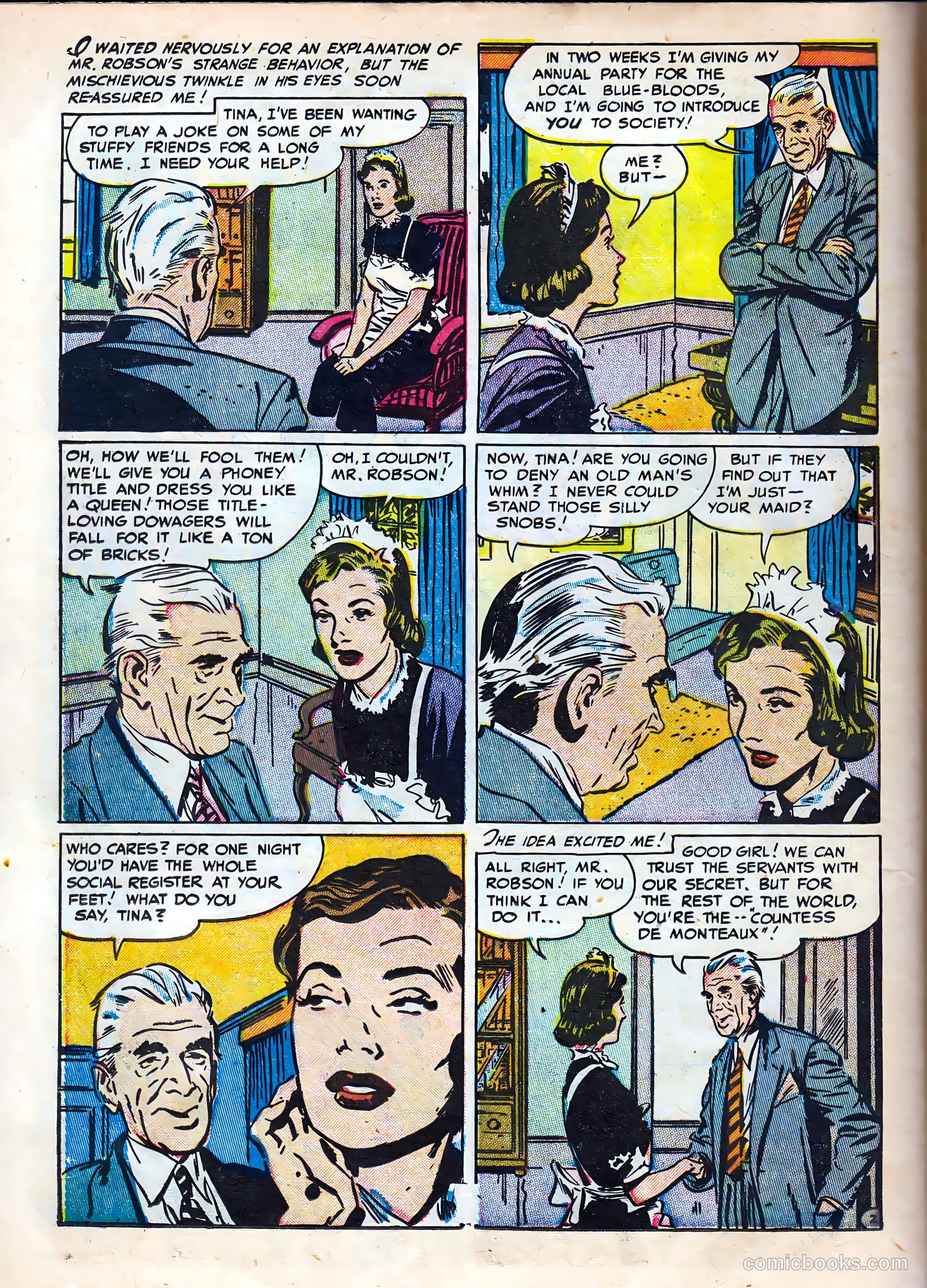 Cinderella Love #8 (1952) — page 26 of 36