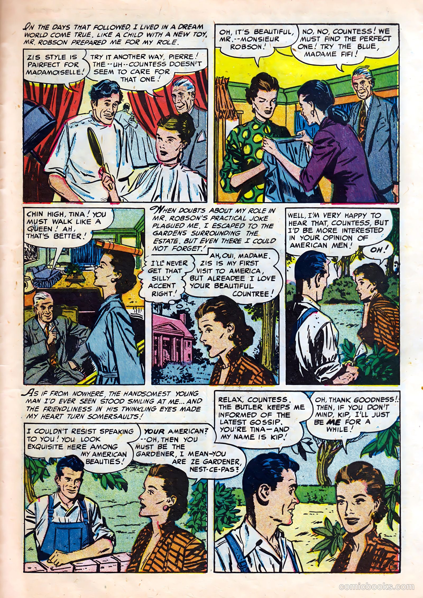 Cinderella Love #8 (1952) — page 27 of 36