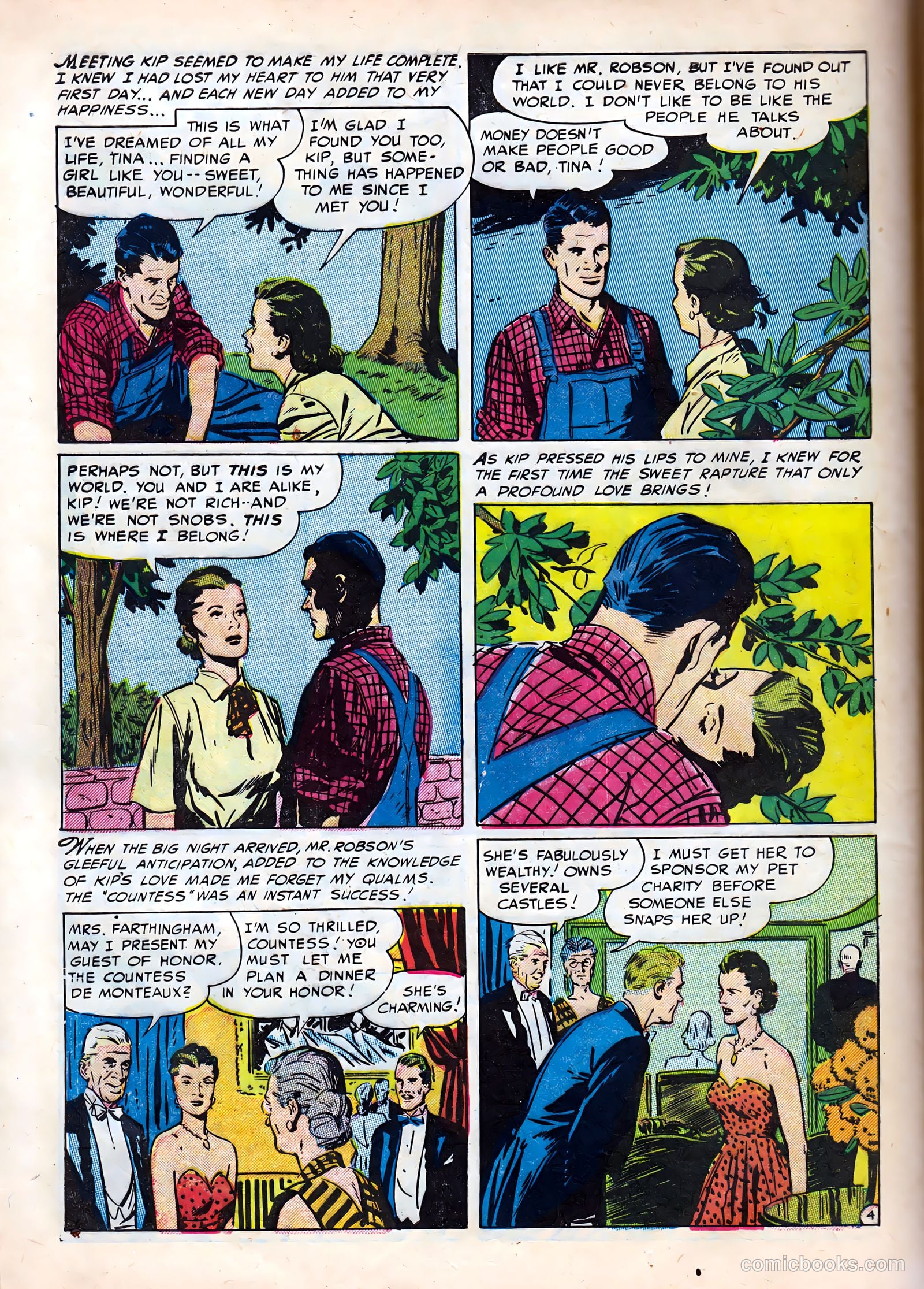 Cinderella Love #8 (1952) — page 28 of 36