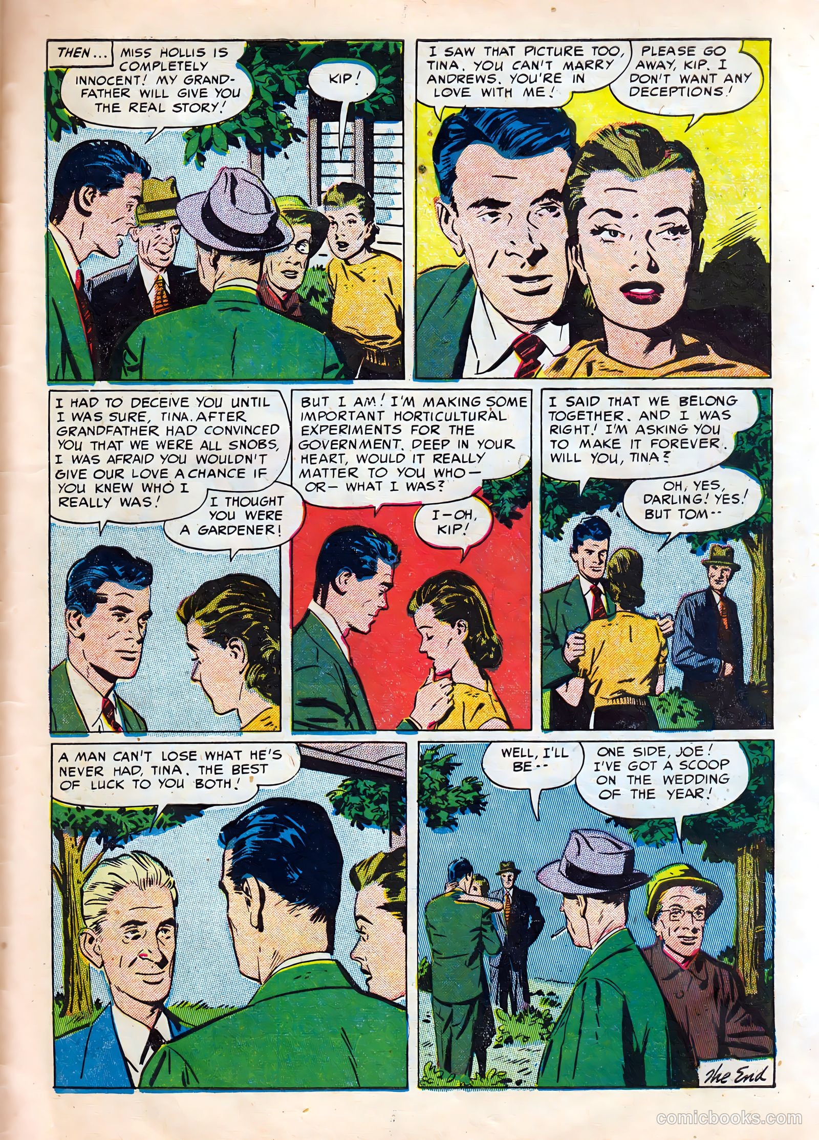 Cinderella Love #8 (1952) — page 31 of 36