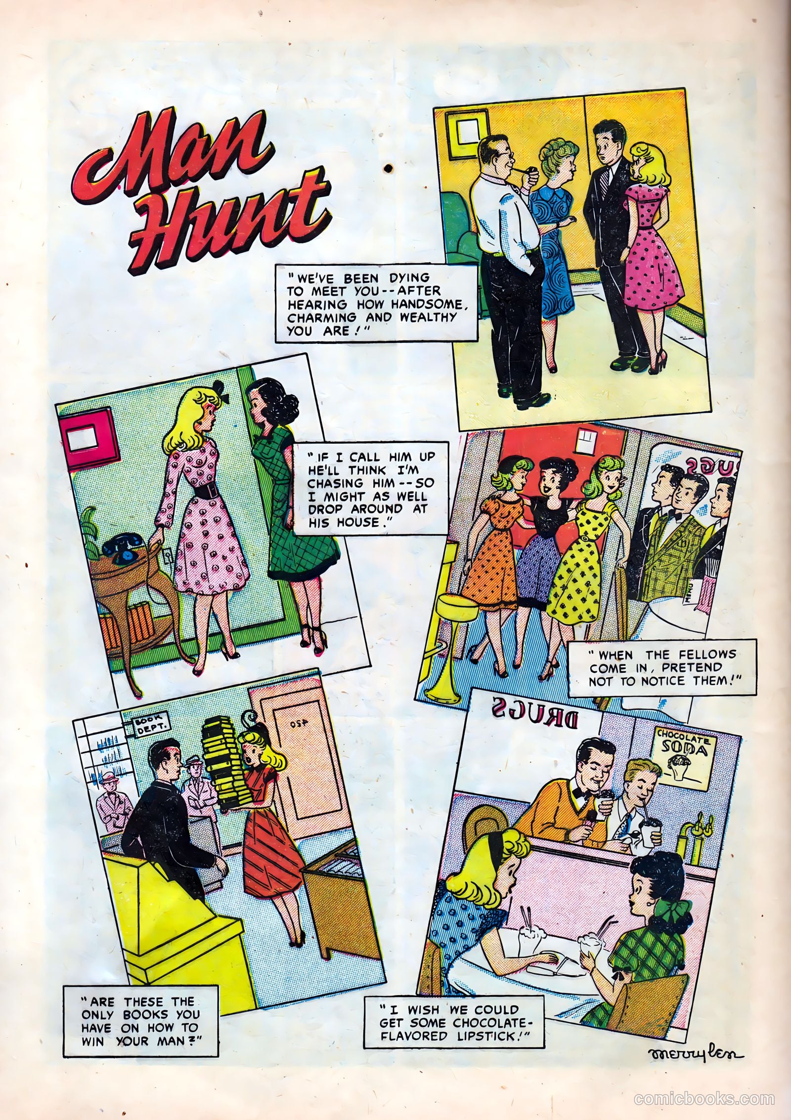 Cinderella Love #8 (1952) — page 32 of 36