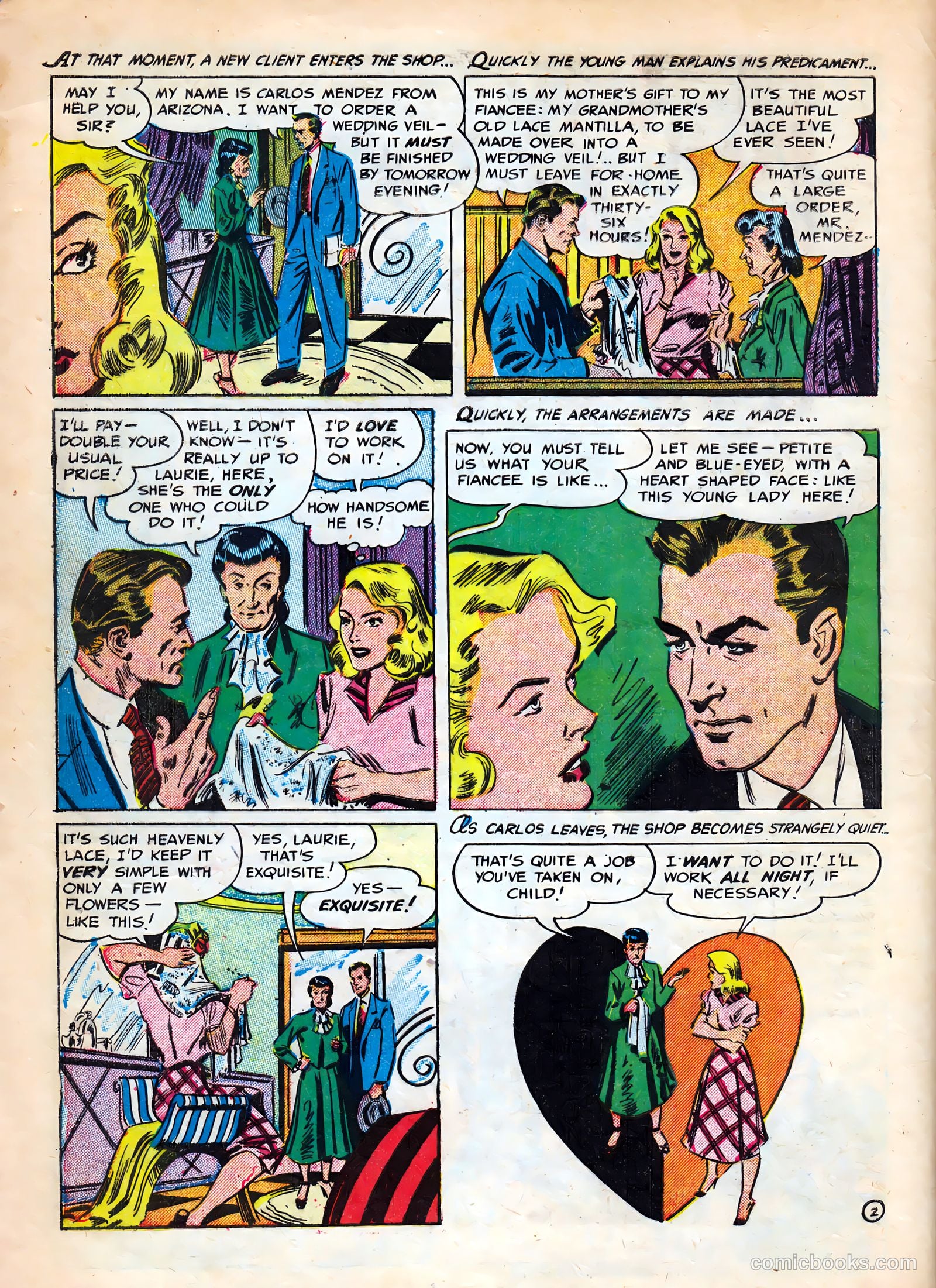 Cinderella Love #9 (1952) — page 4 of 36