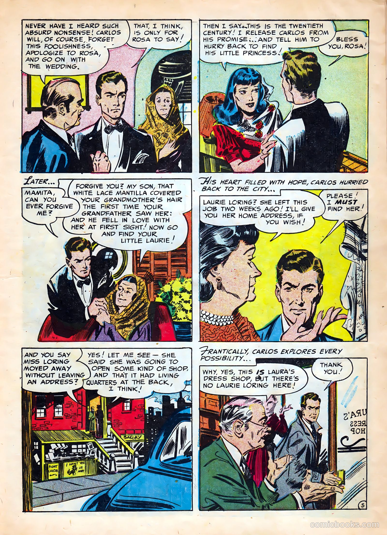 Cinderella Love #9 (1952) — page 7 of 36
