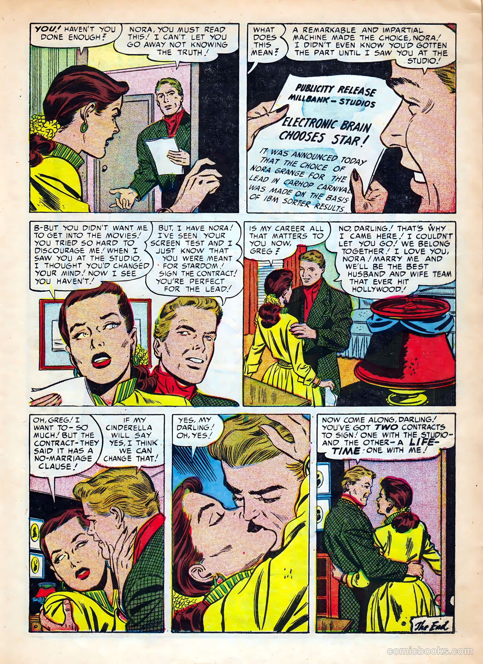 Cinderella Love #9 (1952) — page 15 of 36