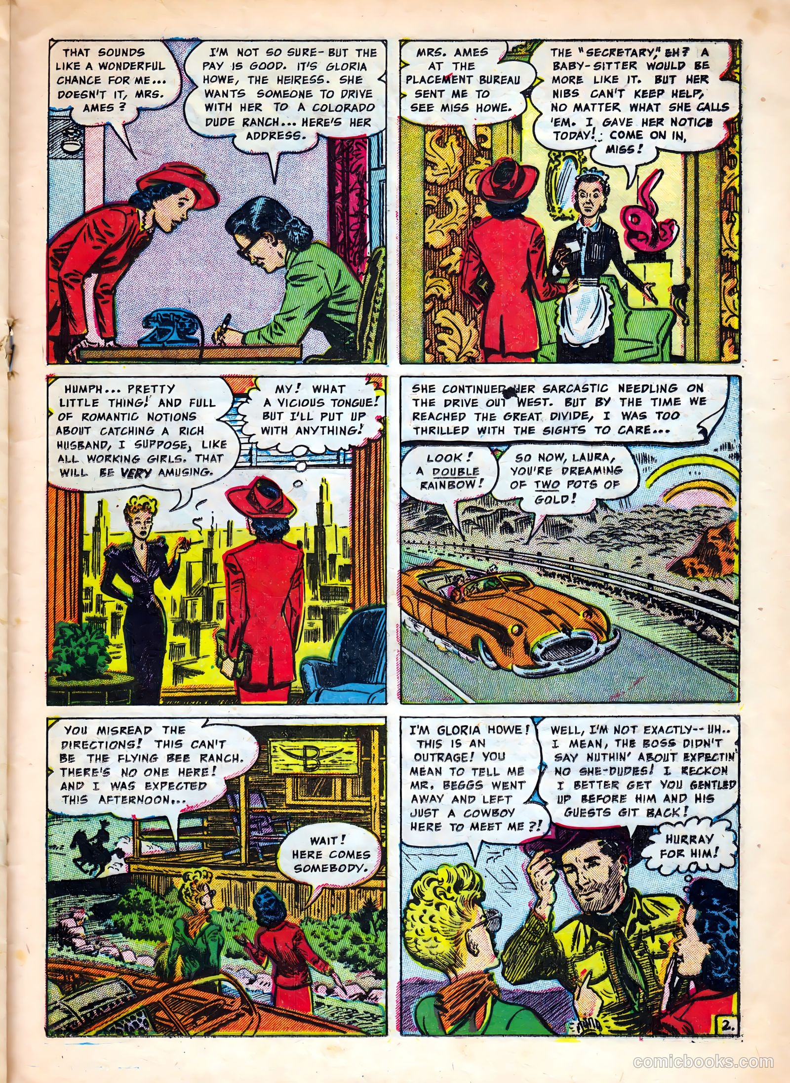 Cinderella Love #9 (1952) — page 21 of 36