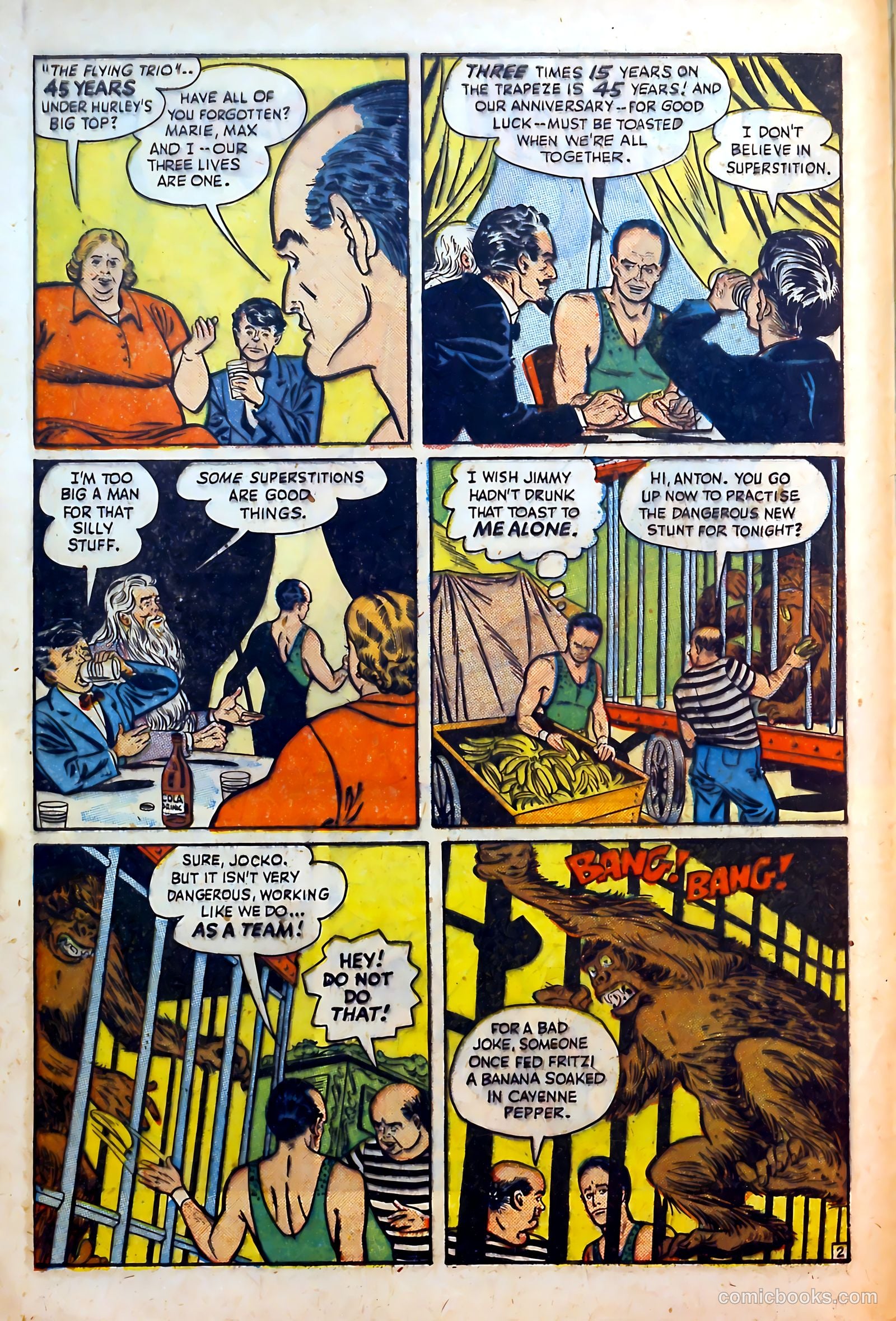 Circus Comics #1 (1945) — page 4 of 36