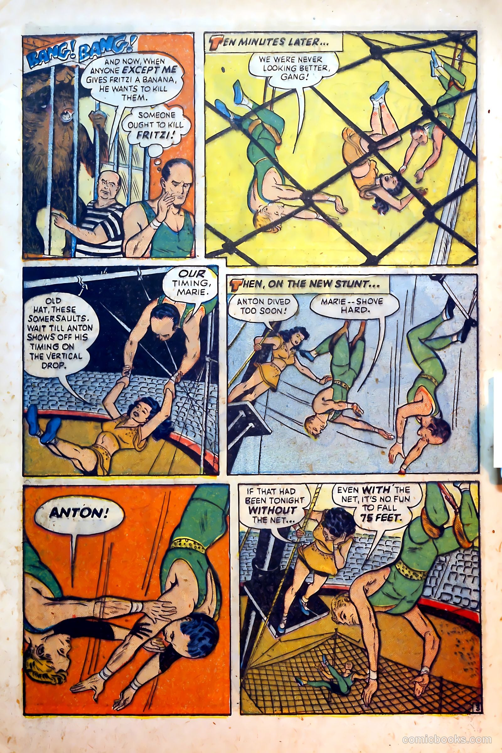 Circus Comics #1 (1945) — page 5 of 36