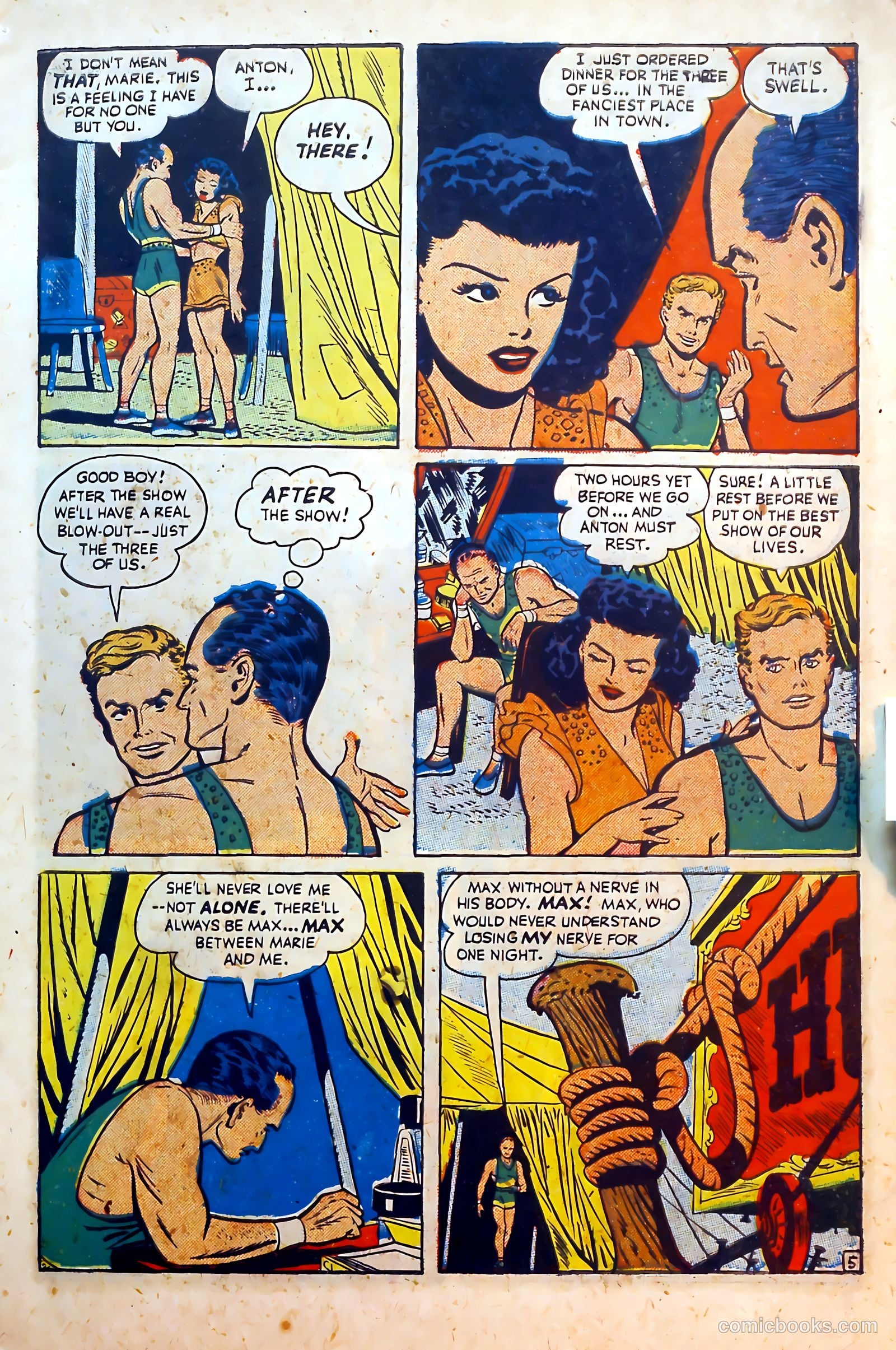 Circus Comics #1 (1945) — page 7 of 36