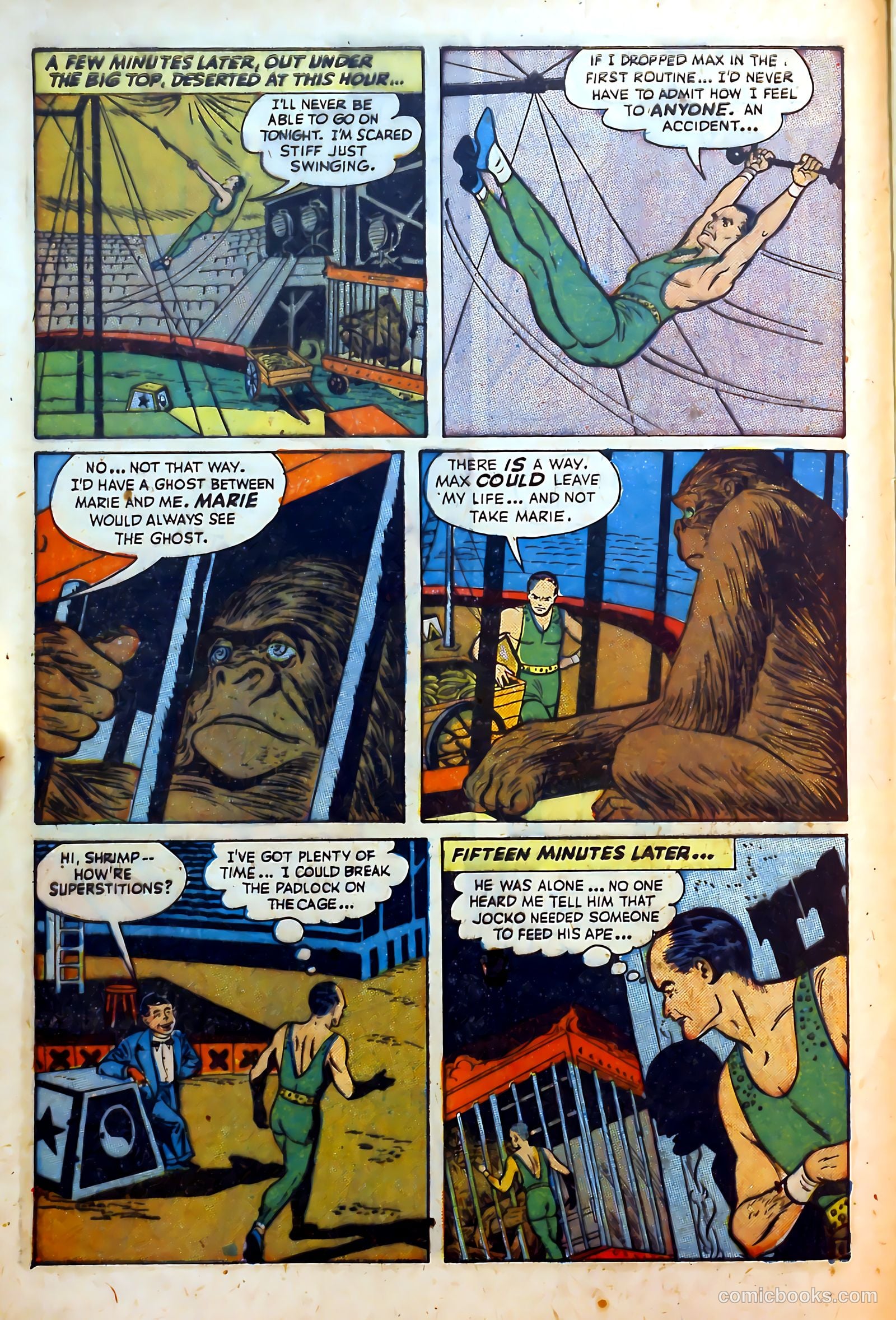 Circus Comics #1 (1945) — page 8 of 36