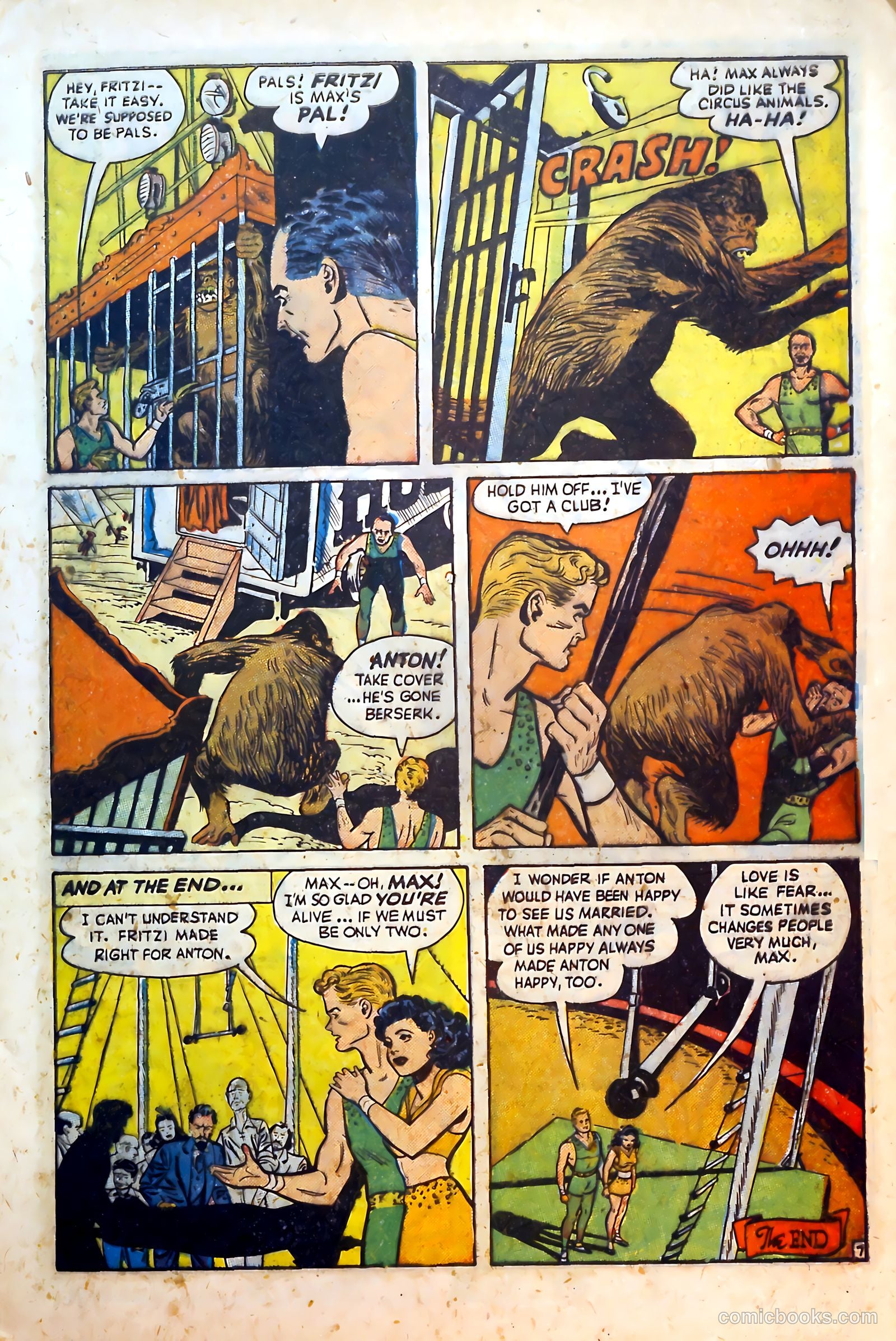 Circus Comics #1 (1945) — page 9 of 36