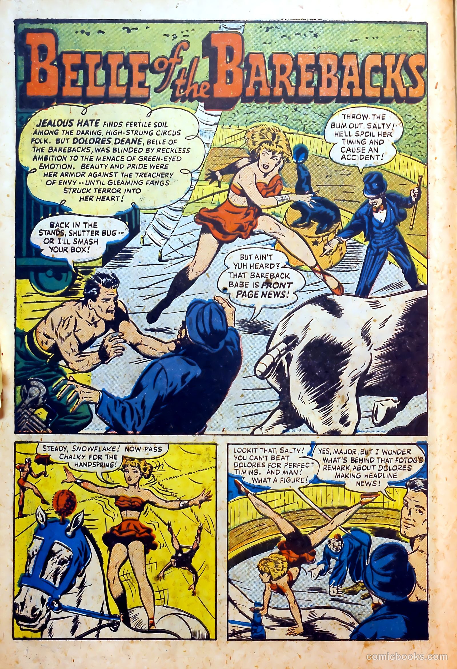 Circus Comics #1 (1945) — page 10 of 36
