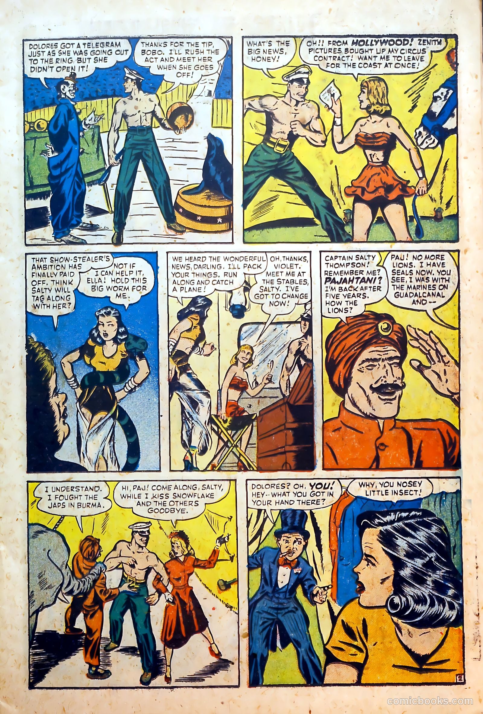 Circus Comics #1 (1945) — page 11 of 36