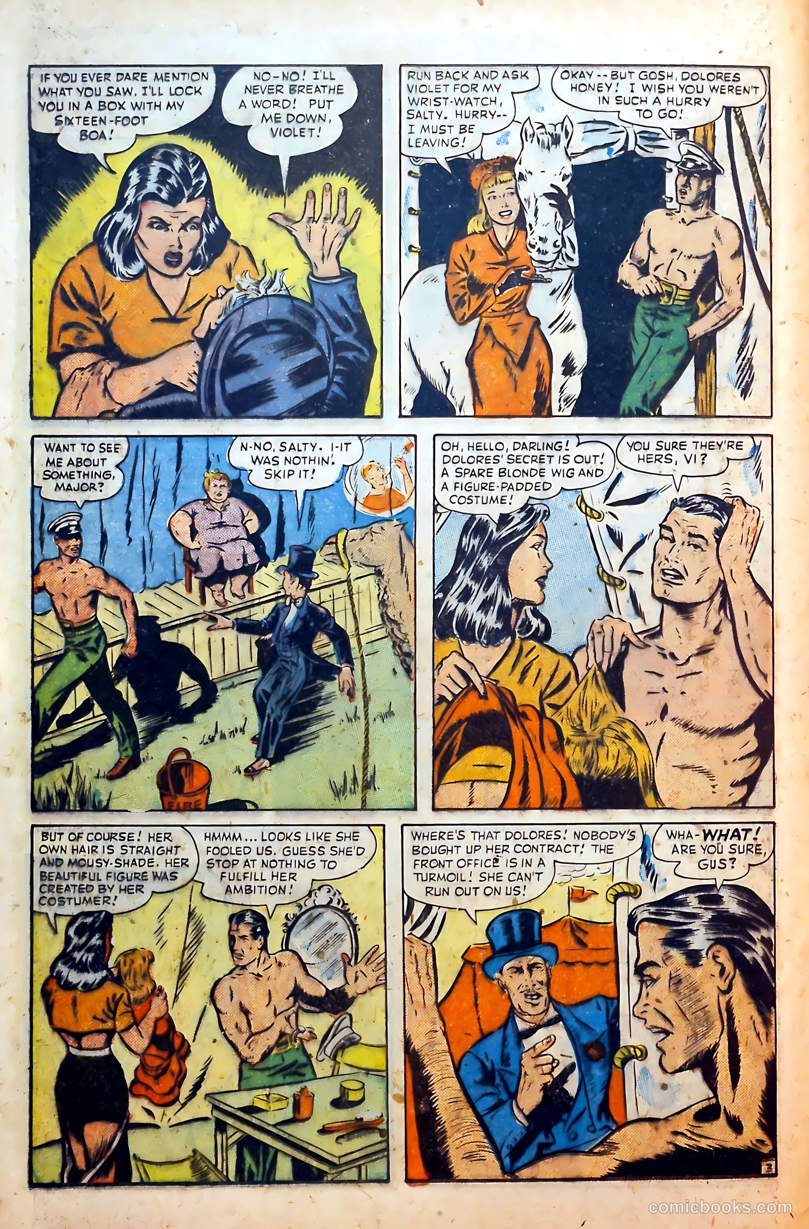 Circus Comics #1 (1945) — page 12 of 36