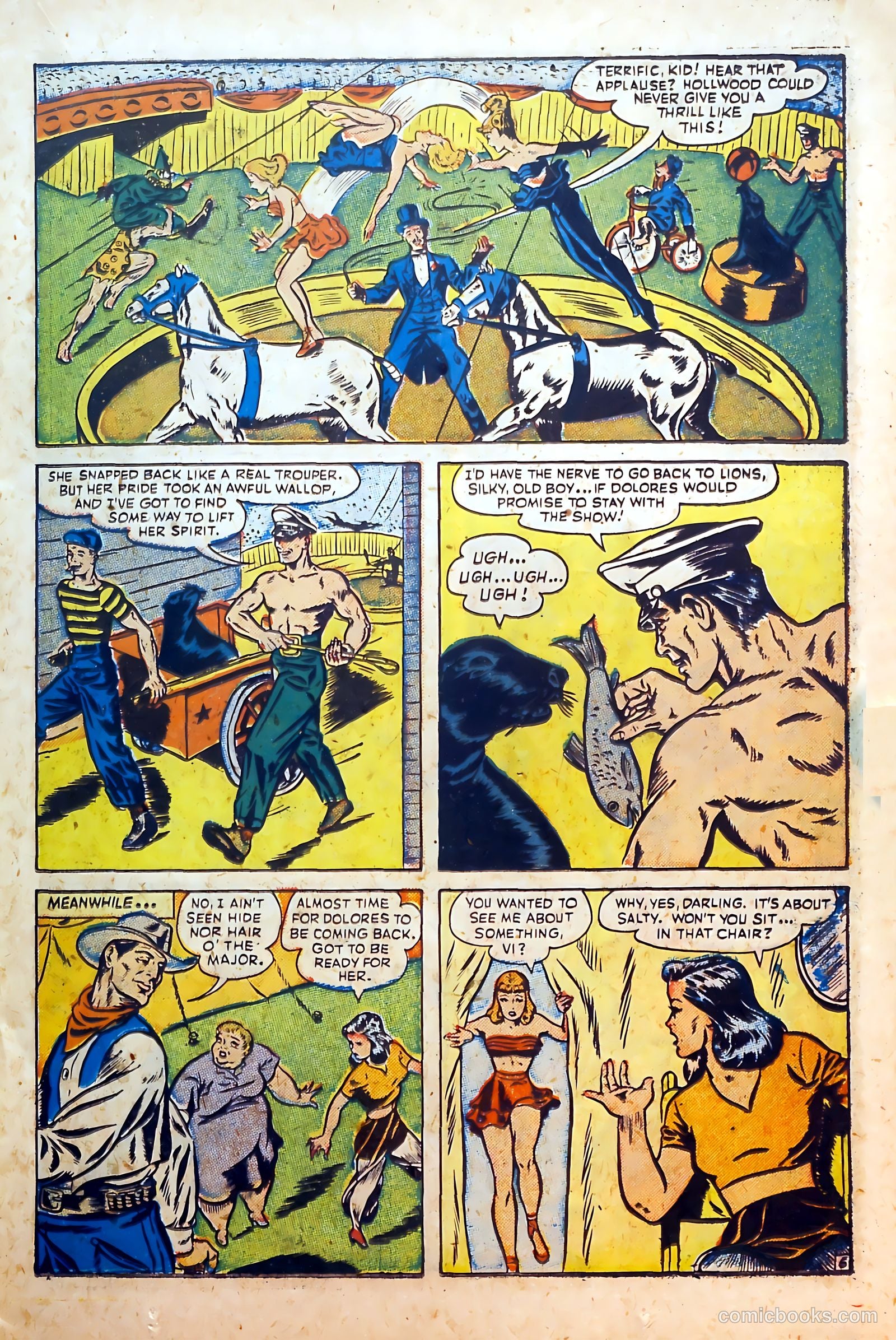 Circus Comics #1 (1945) — page 15 of 36