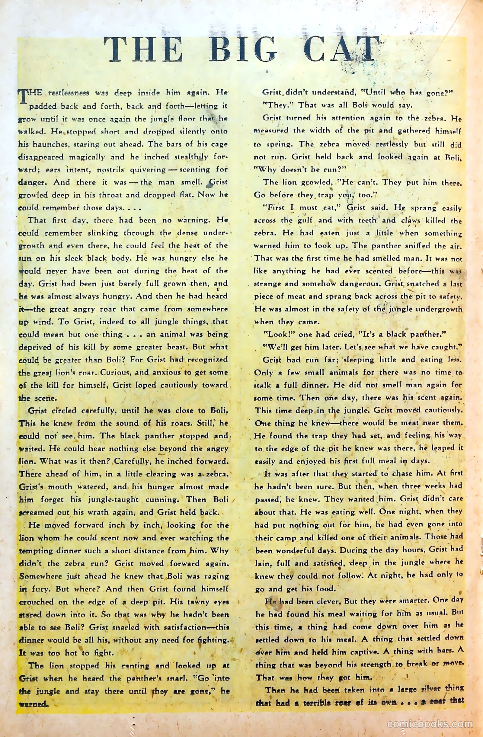 Circus Comics #1 (1945) — page 18 of 36