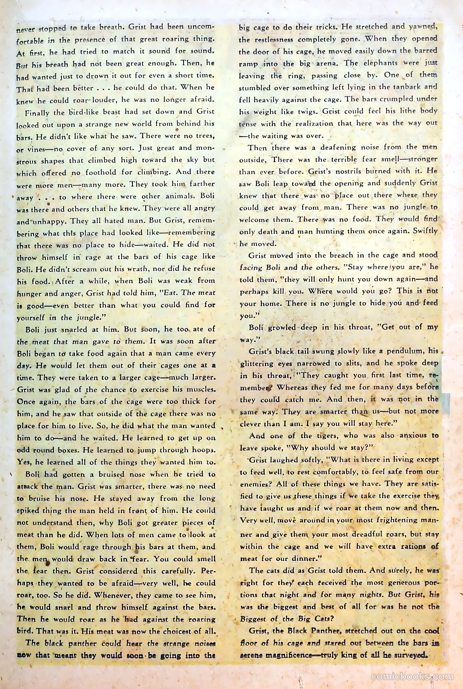 Circus Comics #1 (1945) — page 19 of 36