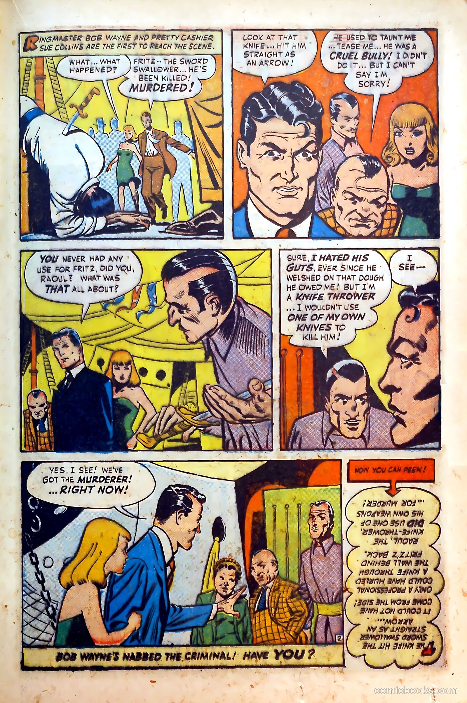 Circus Comics #1 (1945) — page 21 of 36
