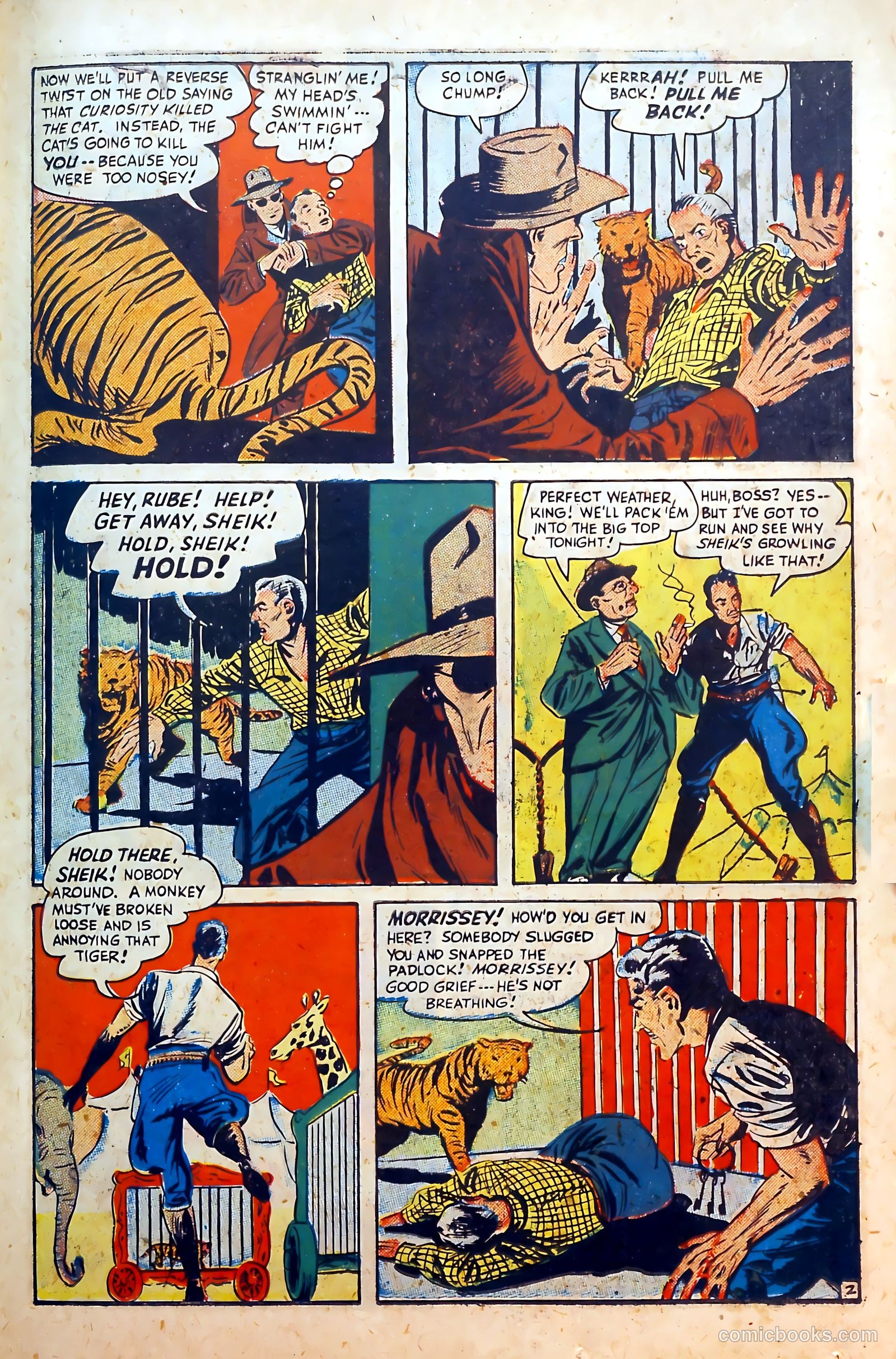 Circus Comics #1 (1945) — page 23 of 36