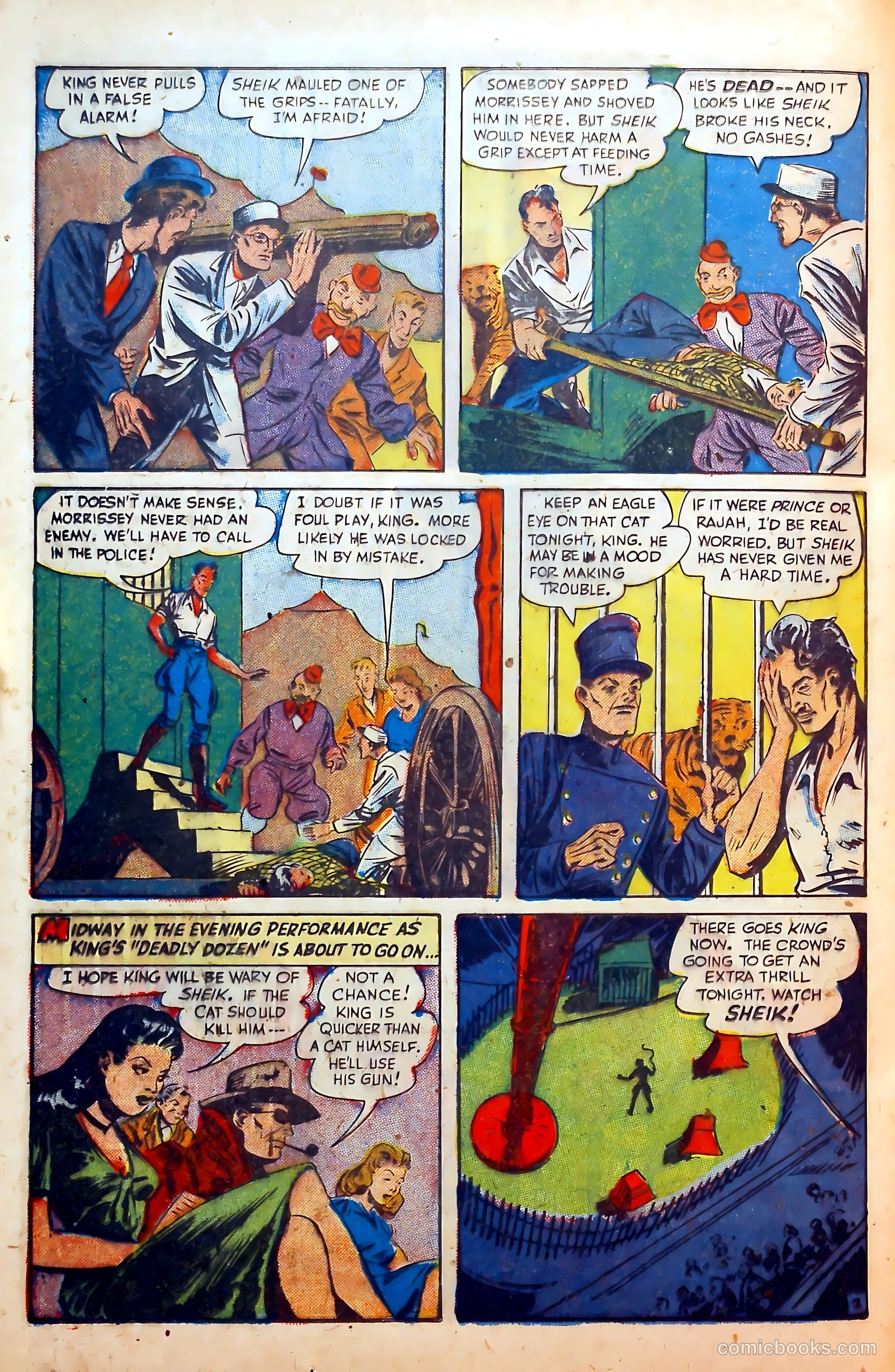 Circus Comics #1 (1945) — page 24 of 36