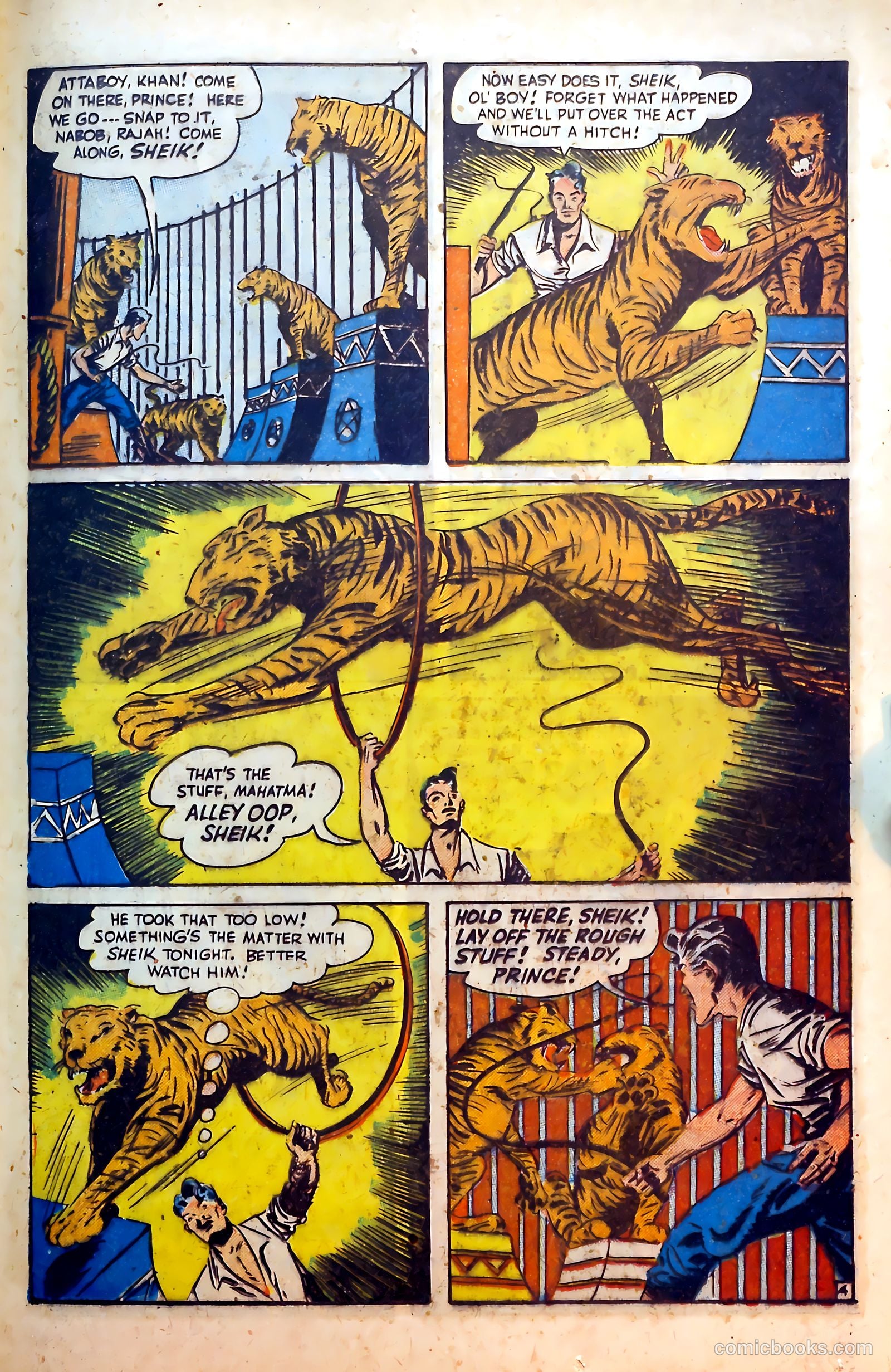 Circus Comics #1 (1945) — page 25 of 36