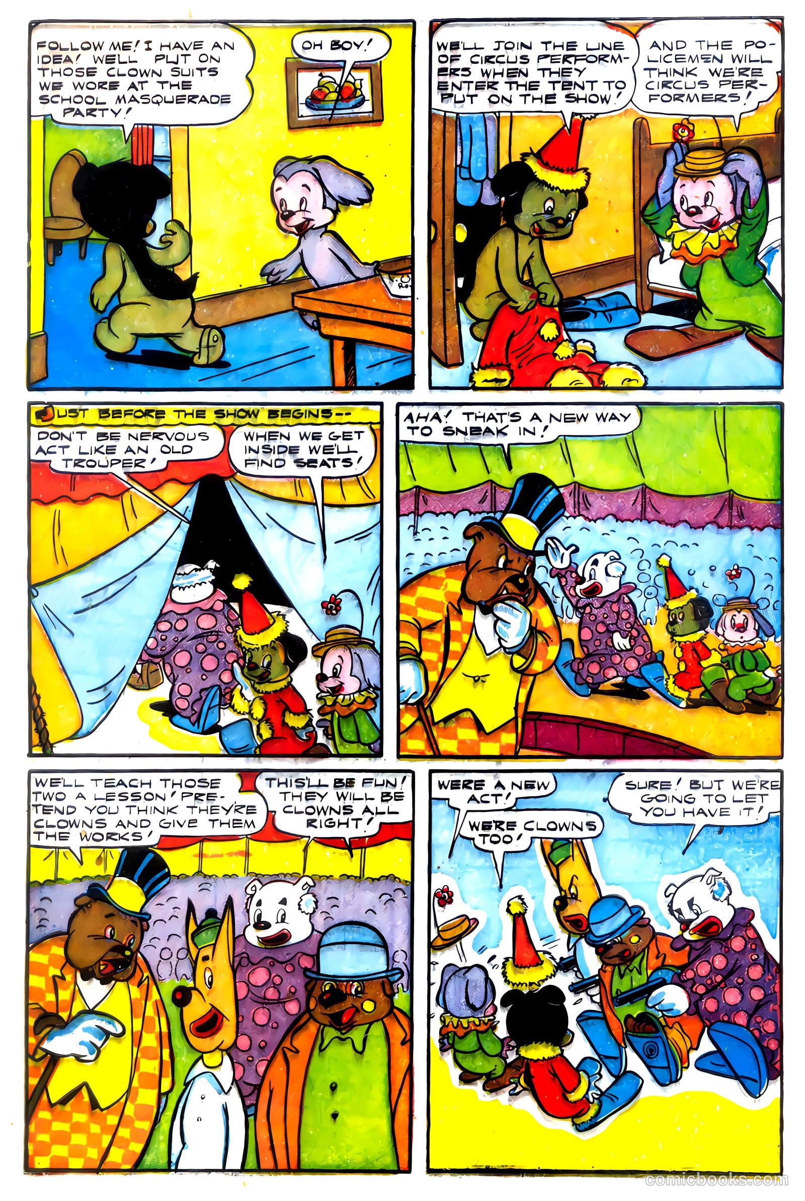Circus Comics #1 (1948) — page 4 of 36