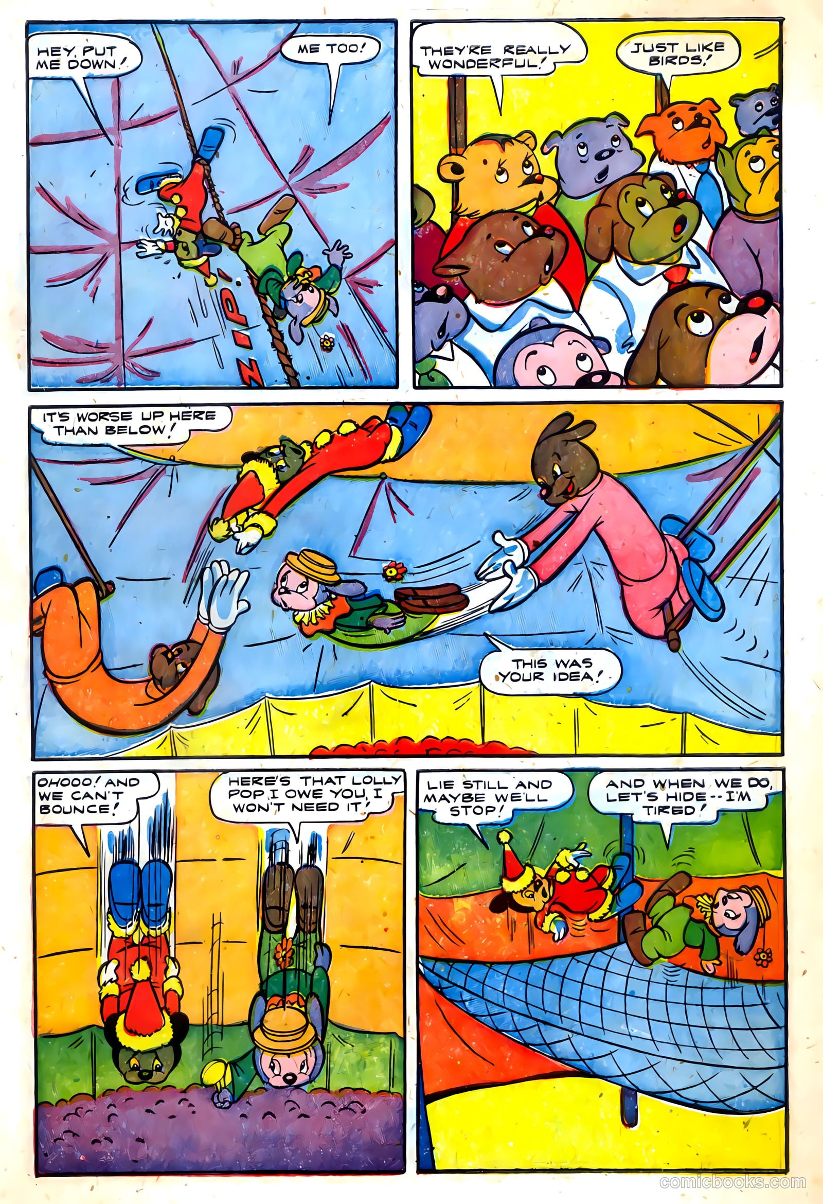 Circus Comics #1 (1948) — page 7 of 36