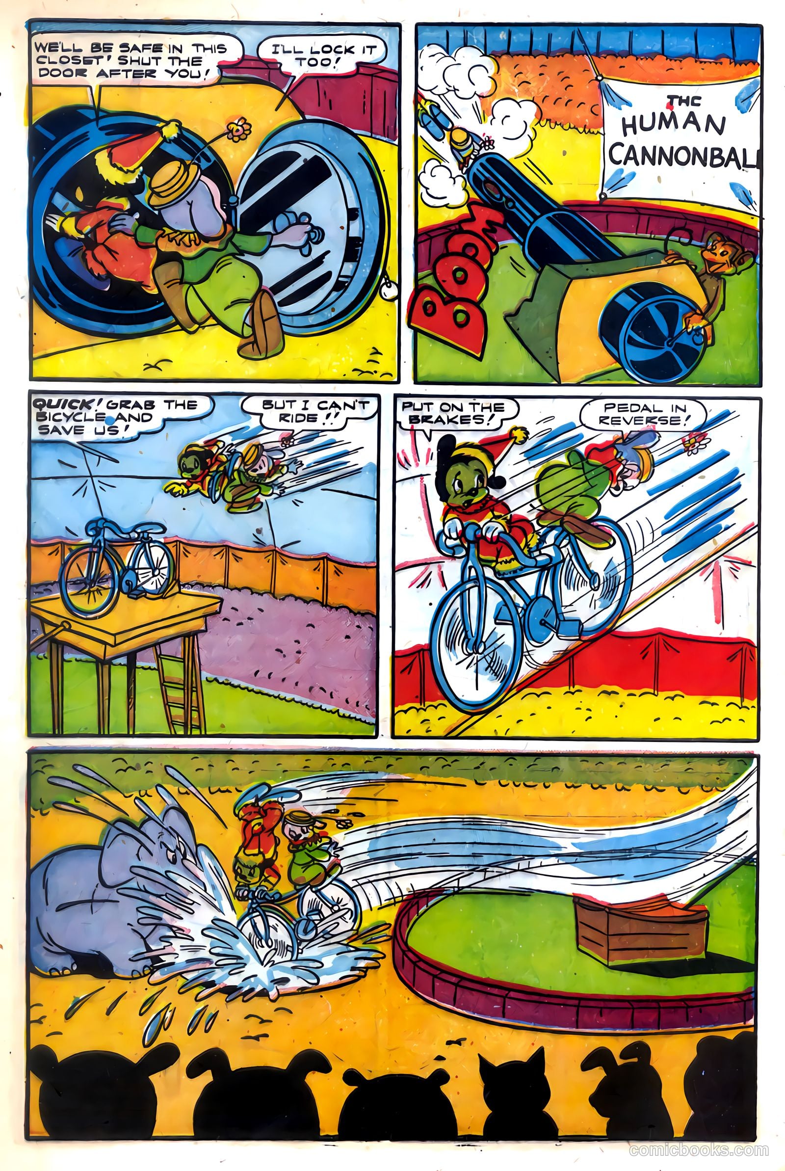 Circus Comics #1 (1948) — page 8 of 36