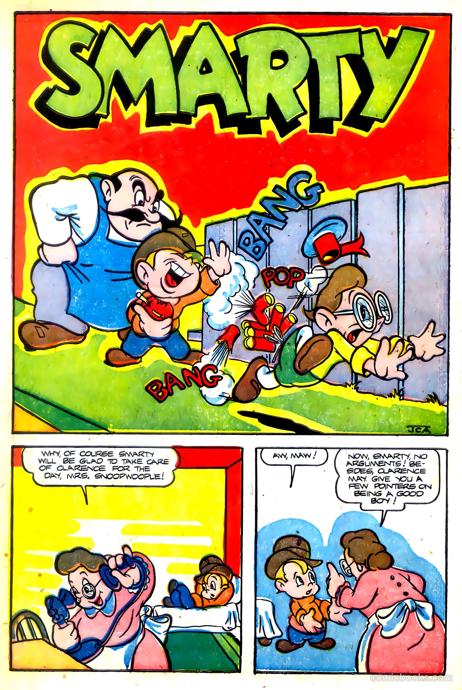 Circus Comics #1 (1948) — page 10 of 36