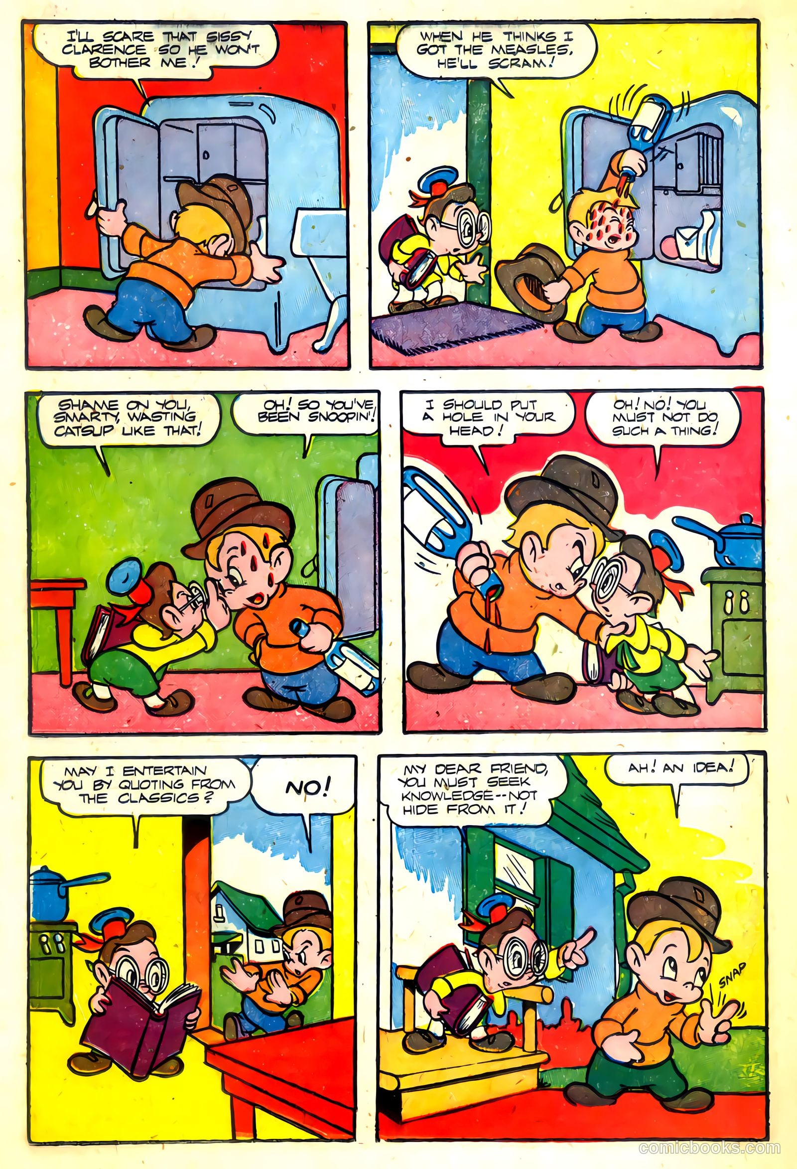 Circus Comics #1 (1948) — page 11 of 36