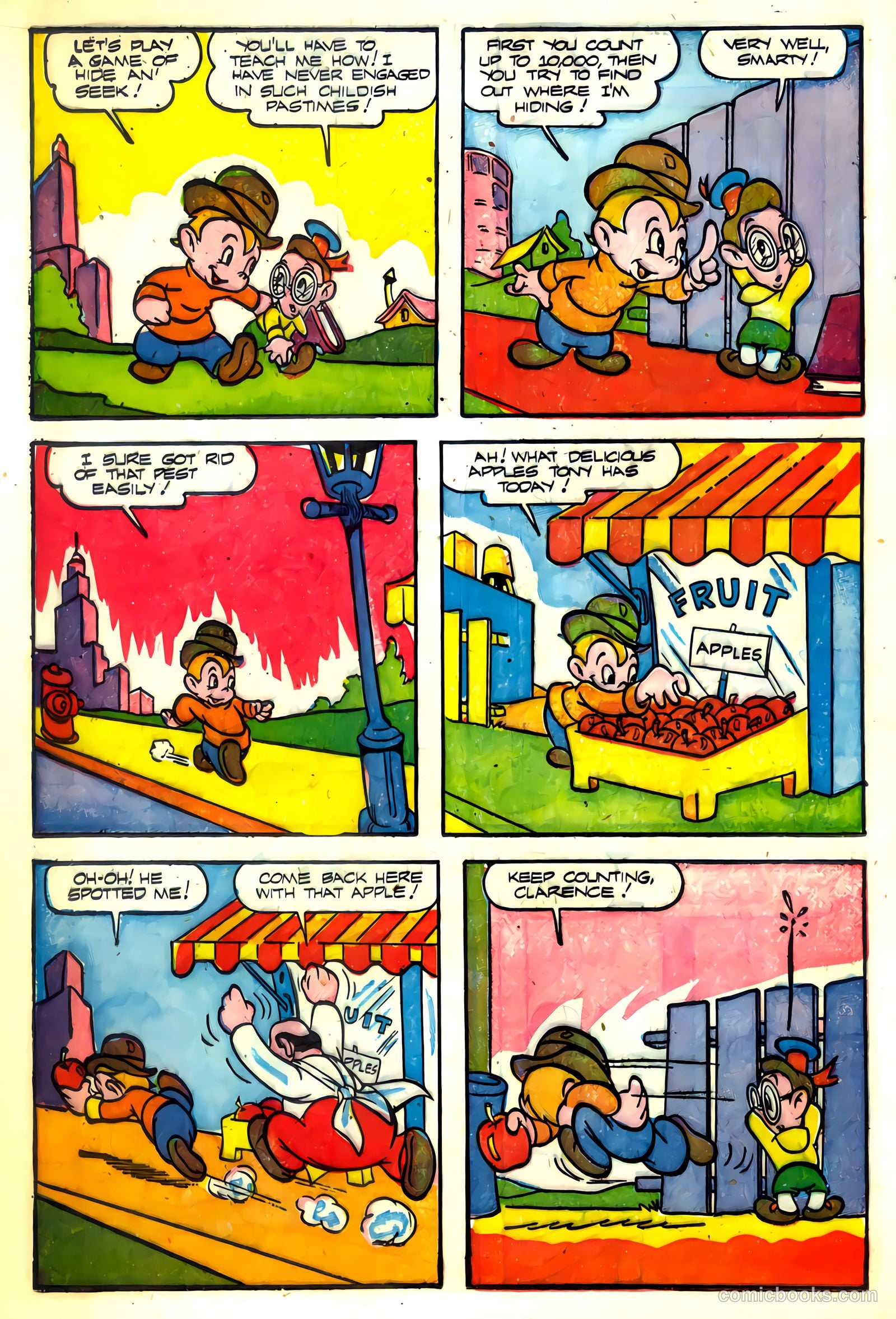 Circus Comics #1 (1948) — page 12 of 36