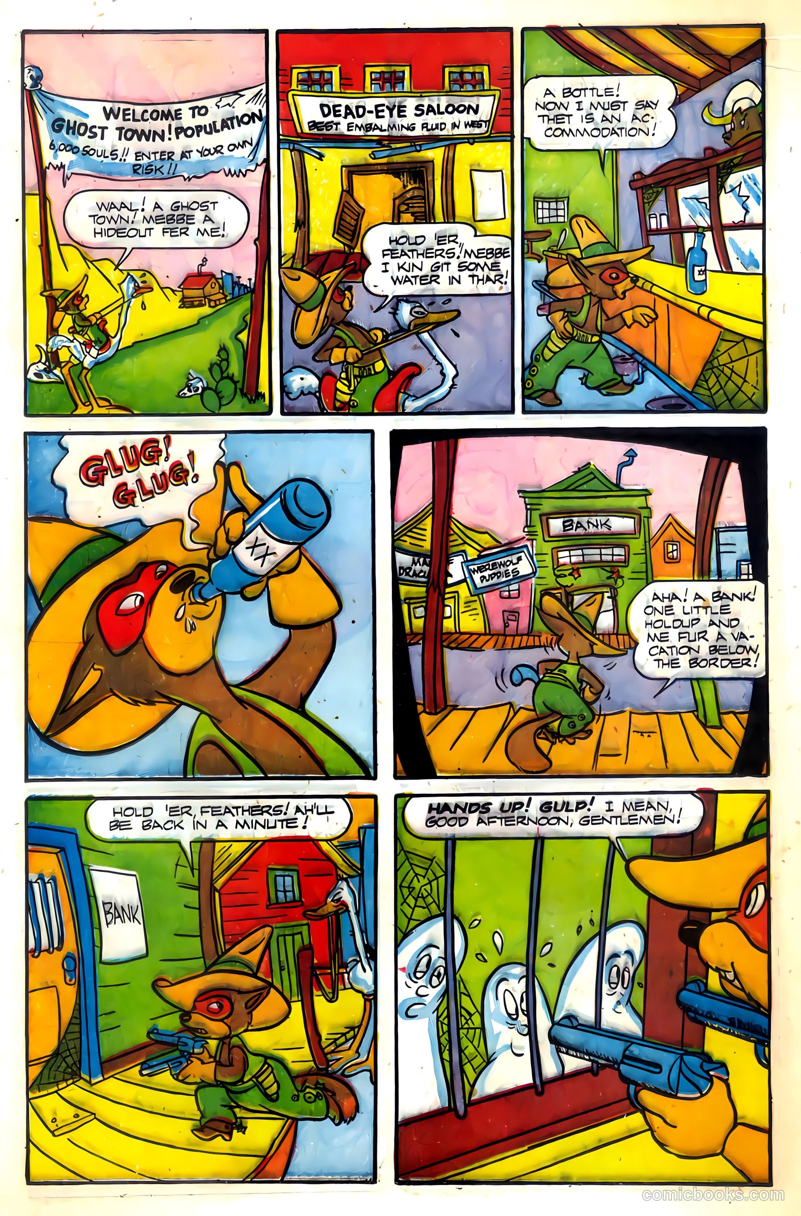 Circus Comics #1 (1948) — page 17 of 36