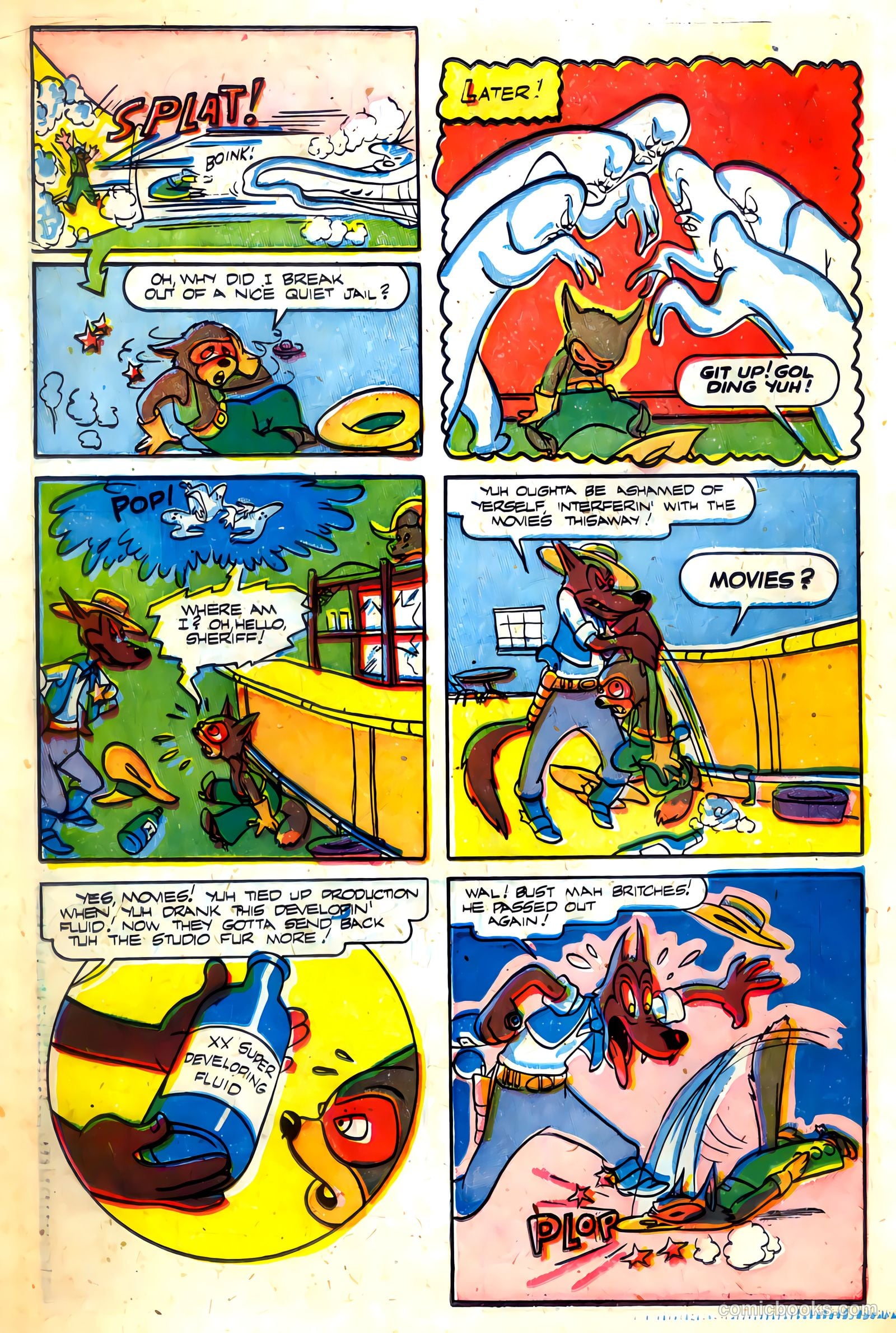 Circus Comics #1 (1948) — page 22 of 36