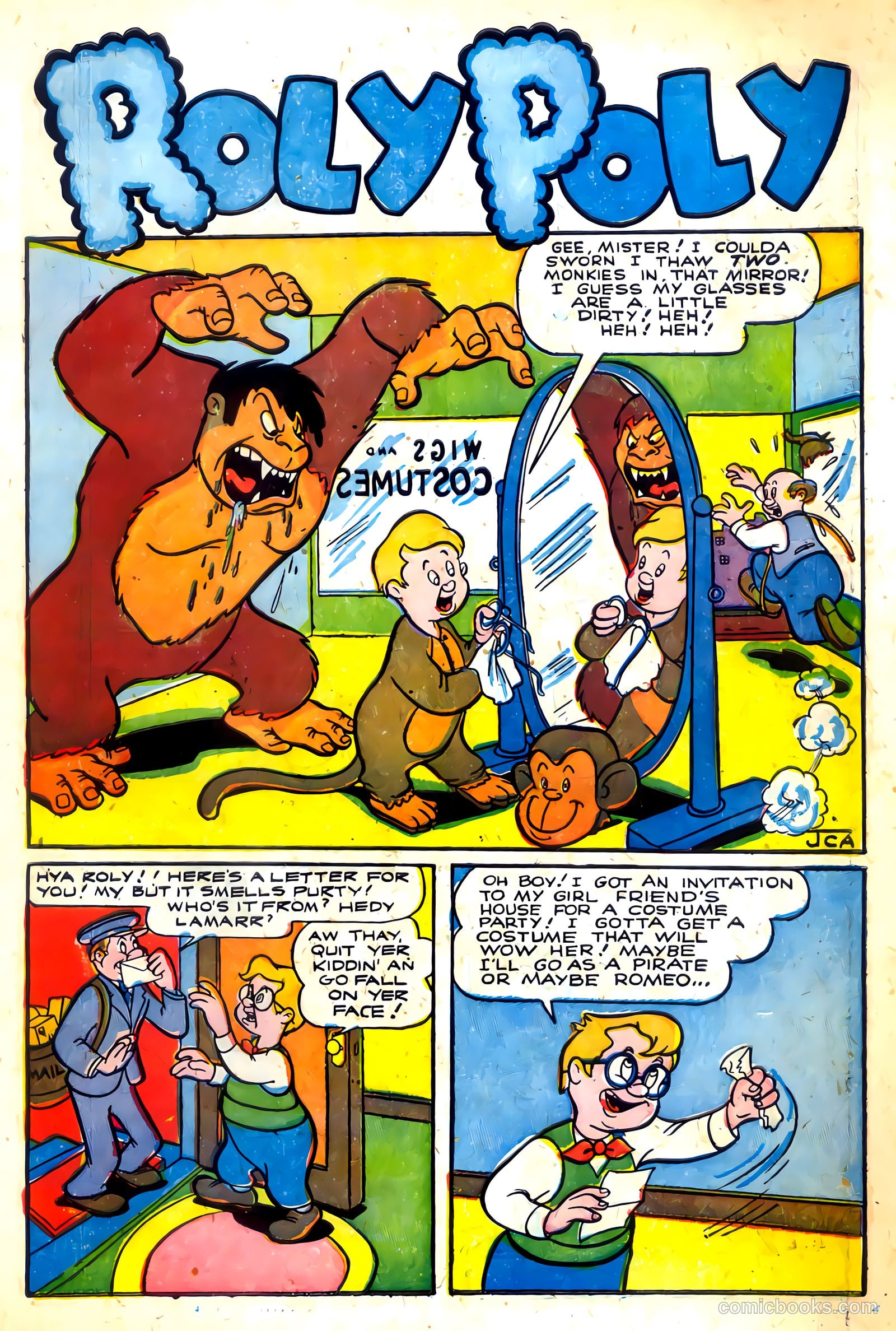 Circus Comics #1 (1948) — page 27 of 36