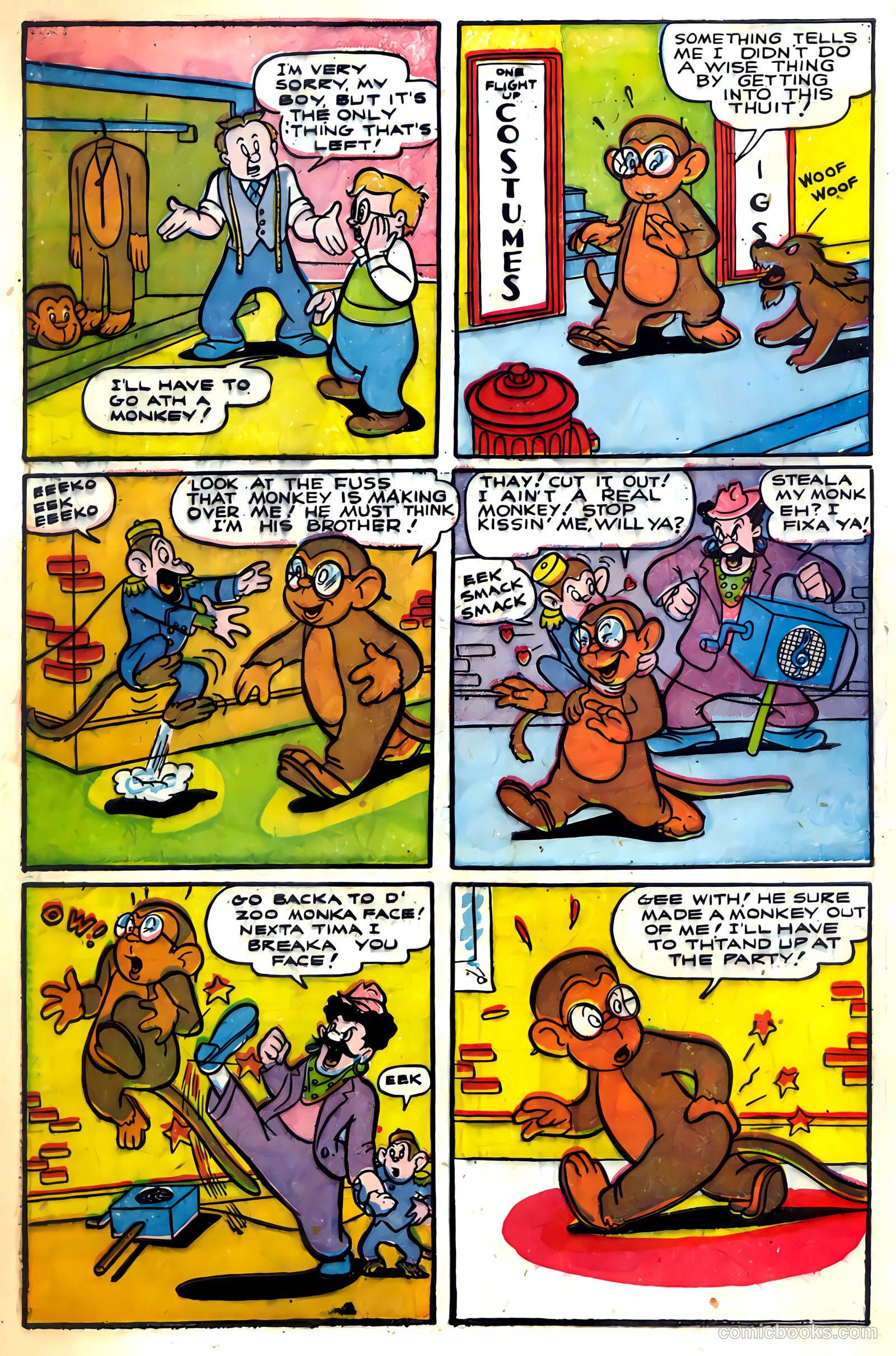 Circus Comics #1 (1948) — page 28 of 36