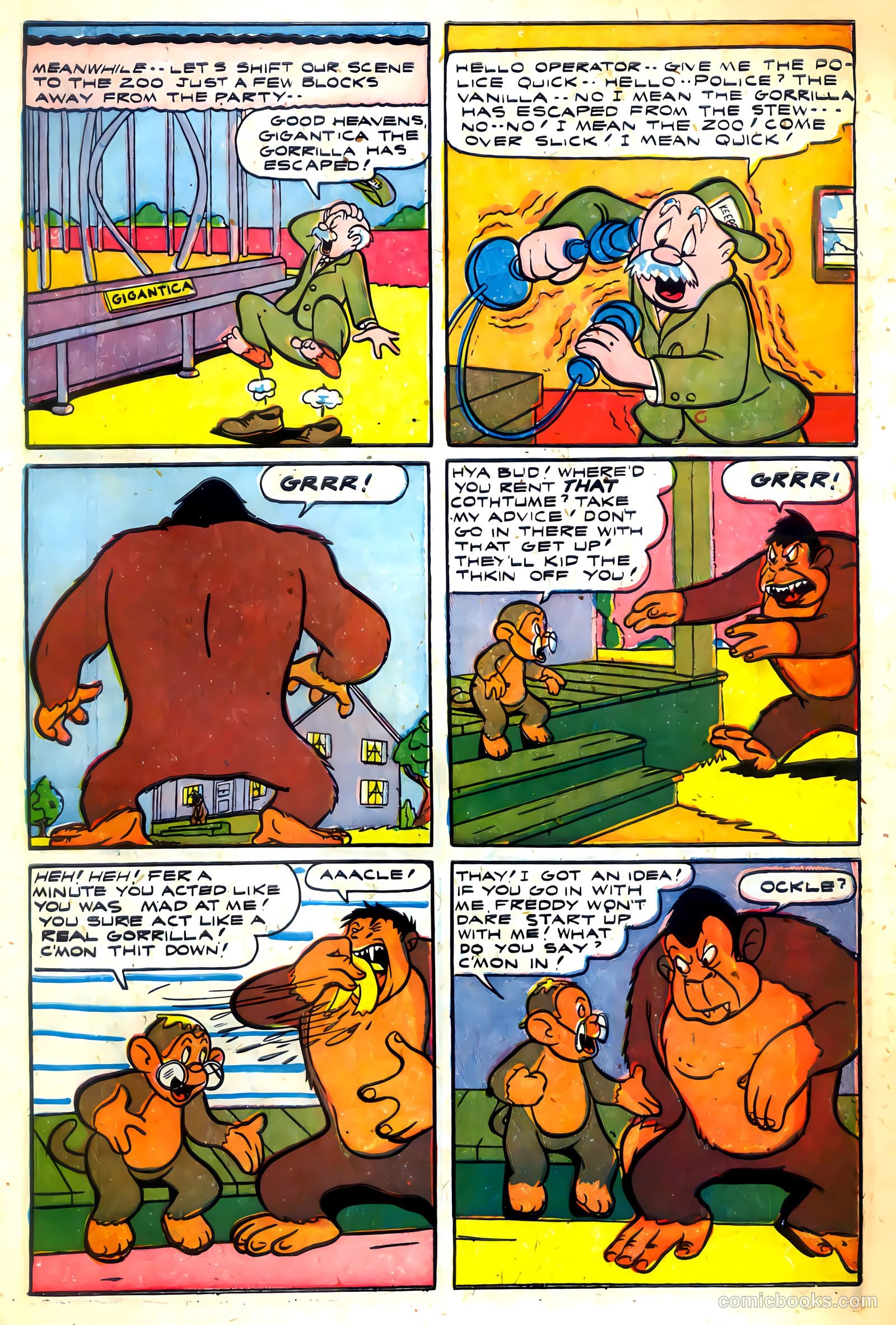 Circus Comics #1 (1948) — page 31 of 36